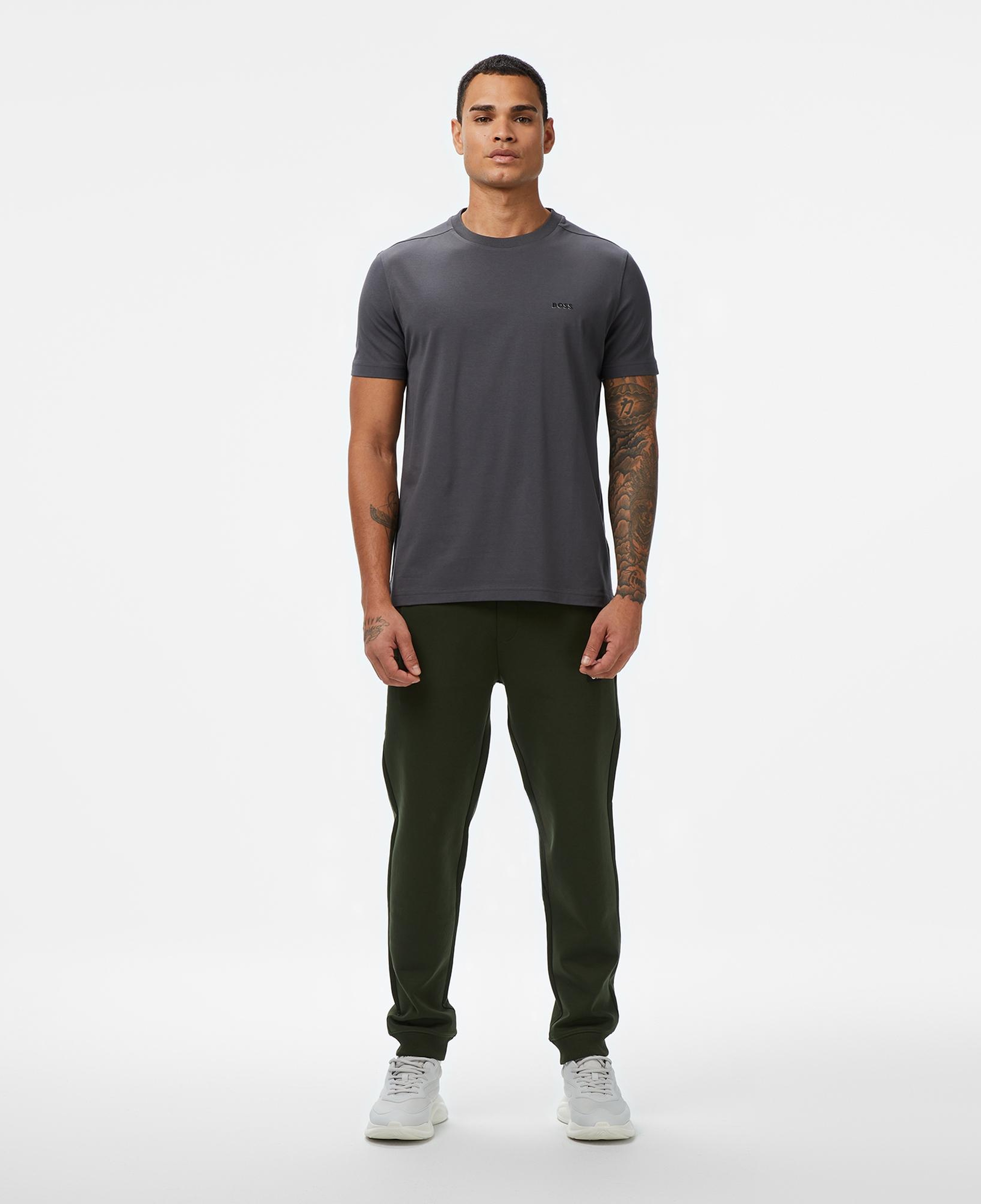 Boss Erkek Koyu Gri T-Shirt