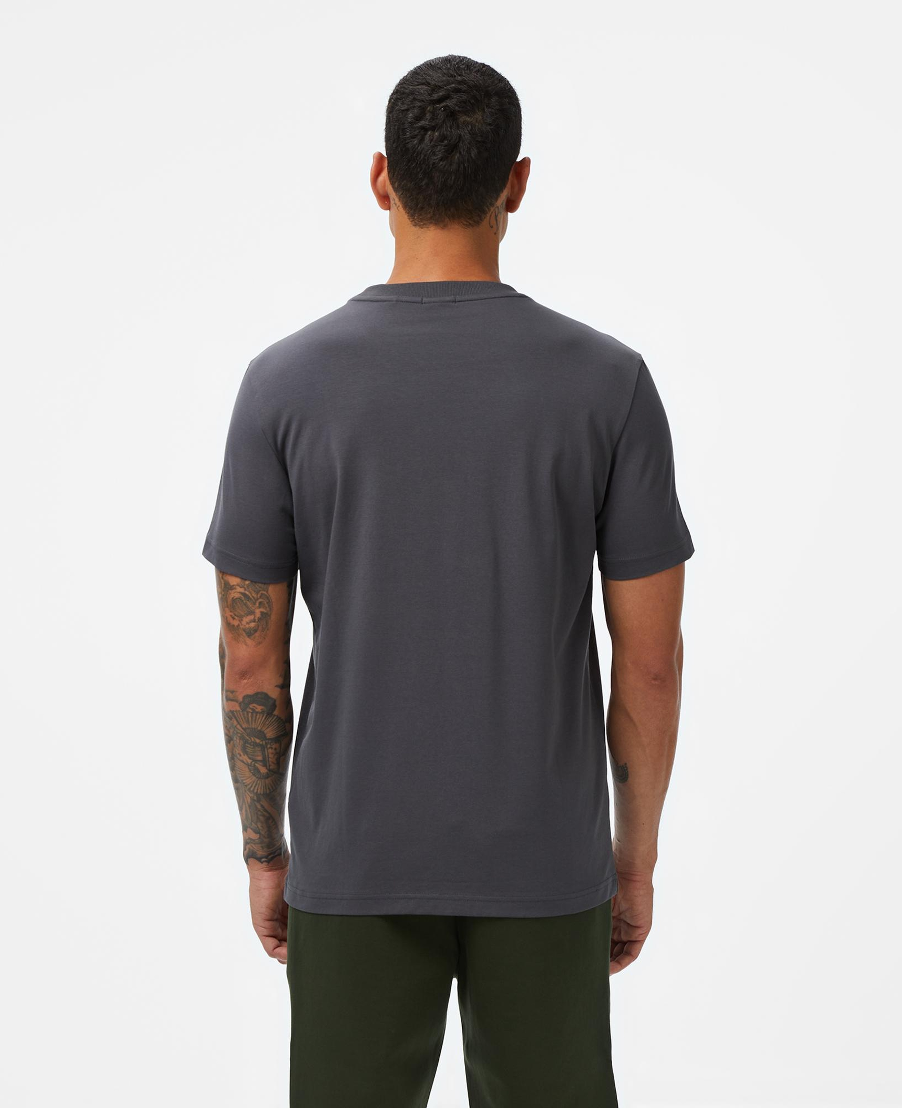 Boss Erkek Koyu Gri T-Shirt