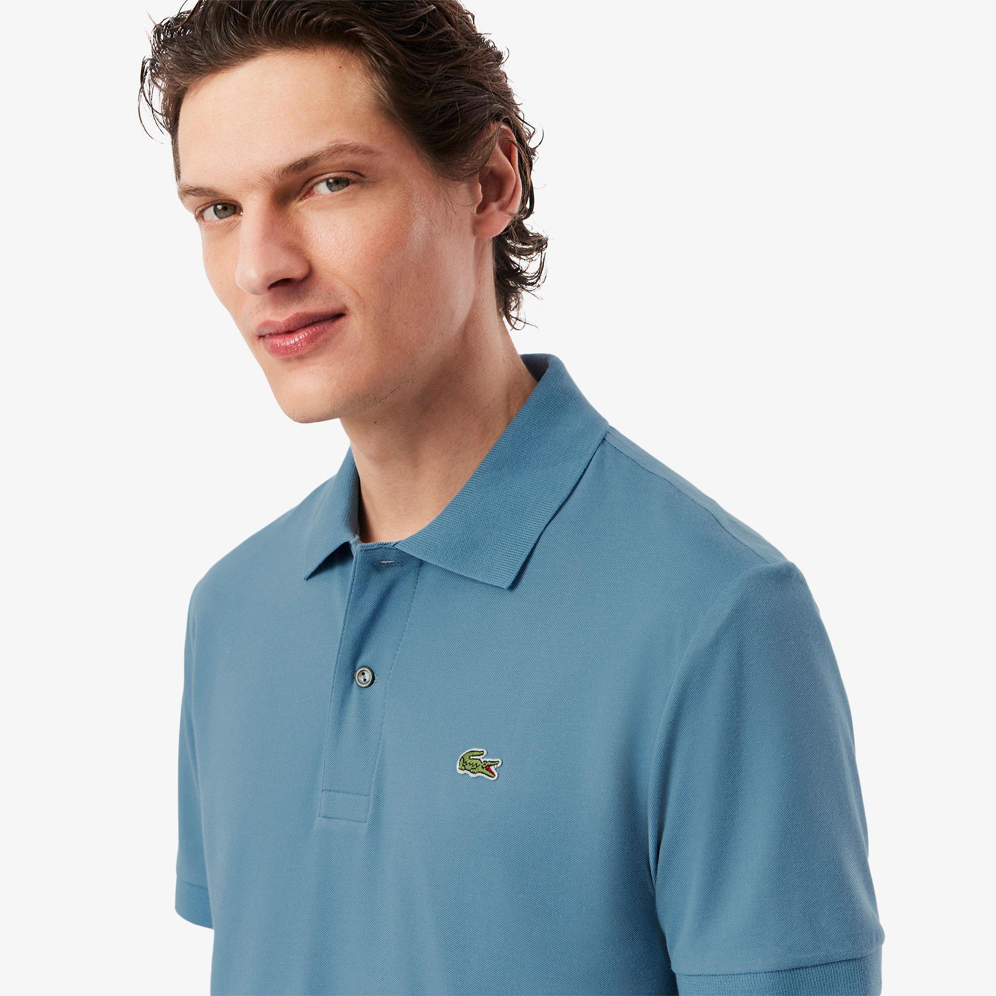 Lacoste L.12.12 Light Erkek Classic Fit Mavi Polo