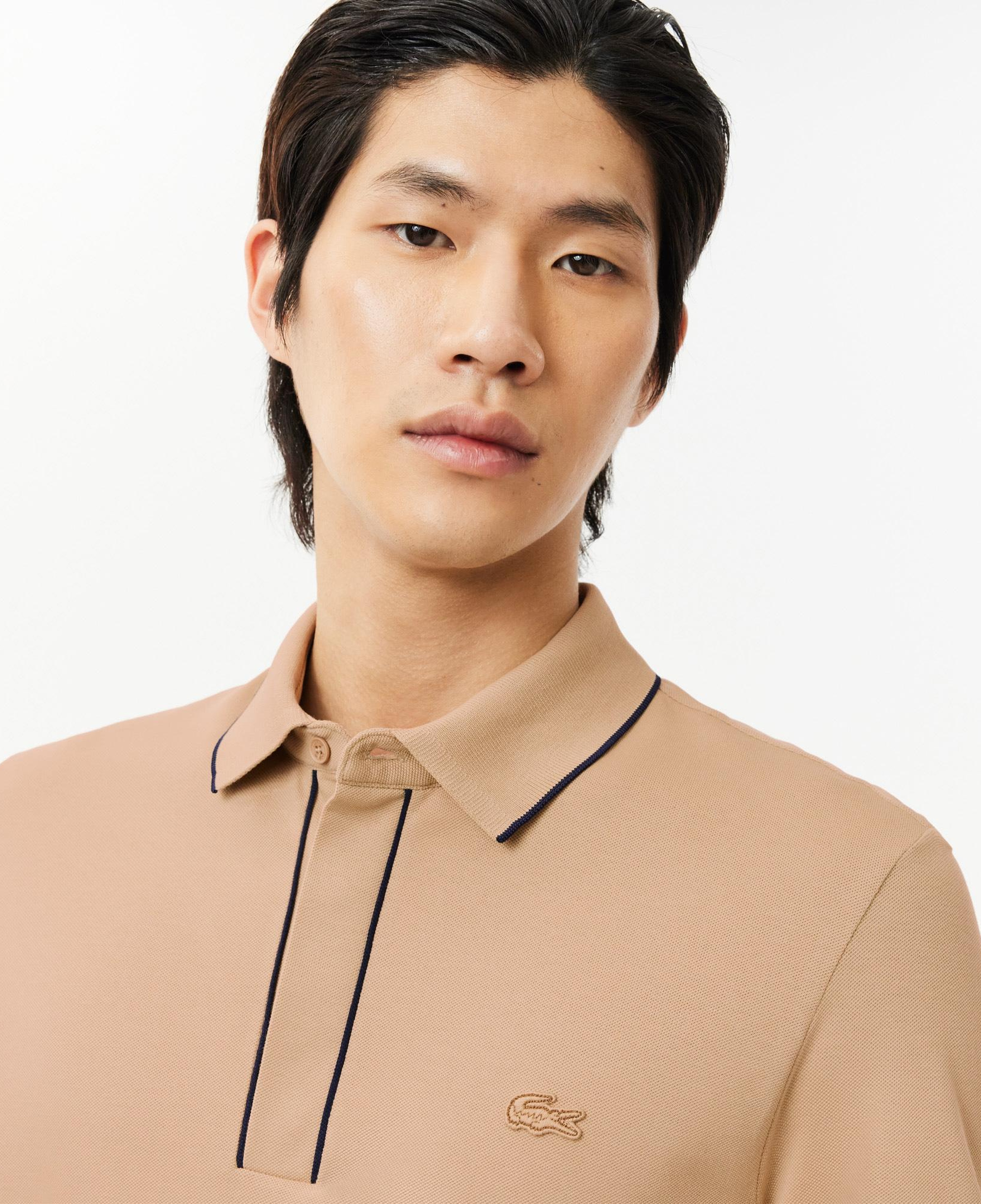 Lacoste Paris Erkek Regular Fit Bej Polo