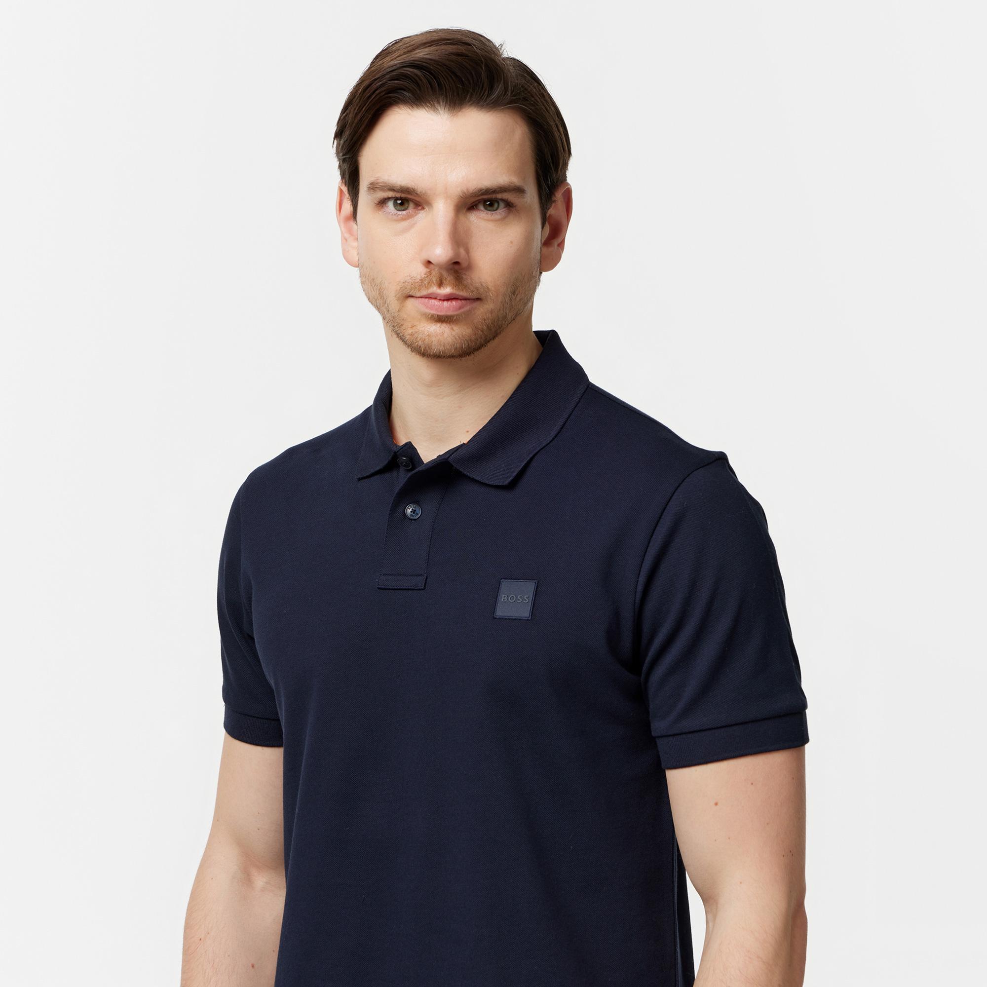 Boss Passenger Erkek Mavi Polo