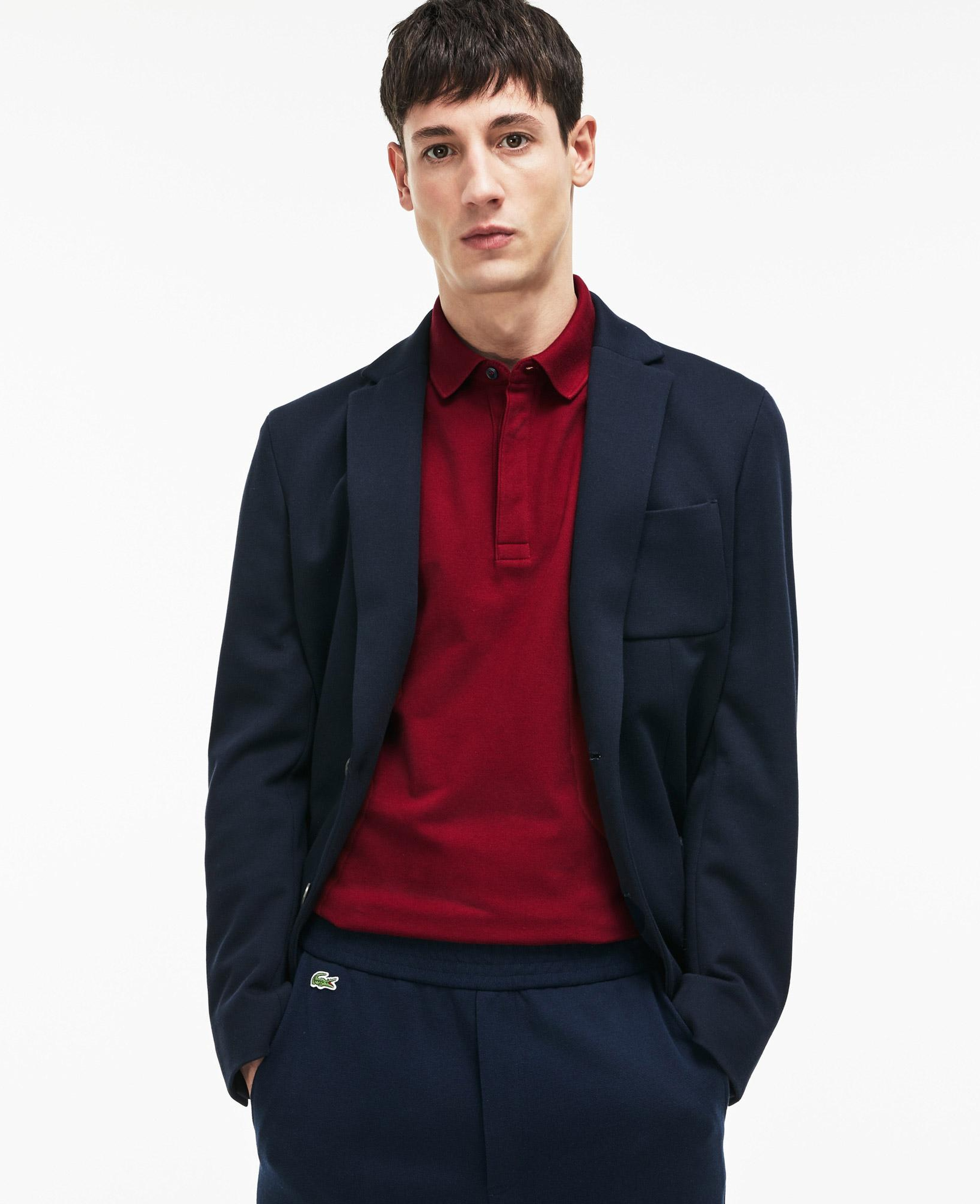 Lacoste Paris Erkek Regular Fit Bordo Polo