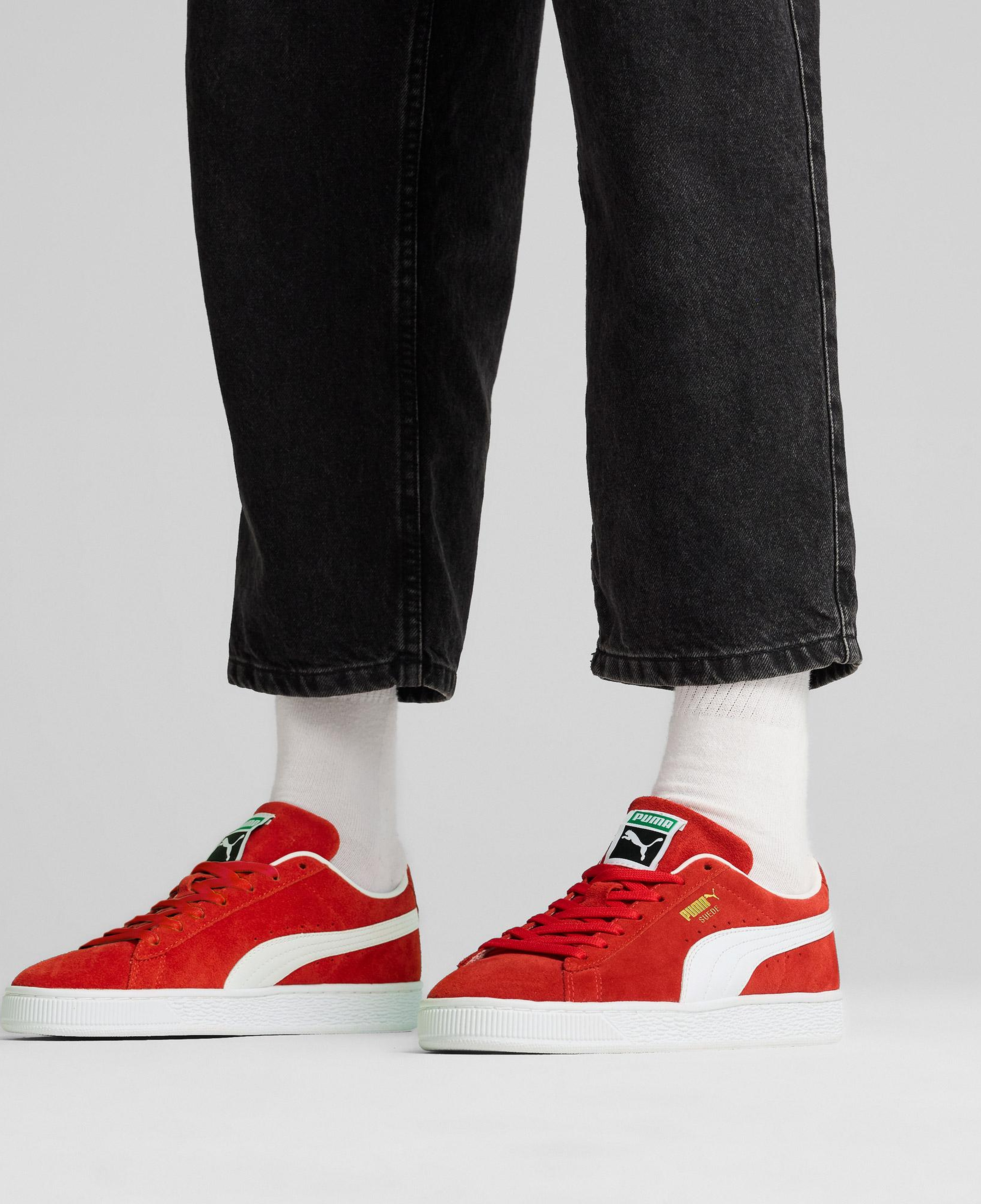 Puma Suede Classic Unisex Kırmızı Spor Ayakkabı