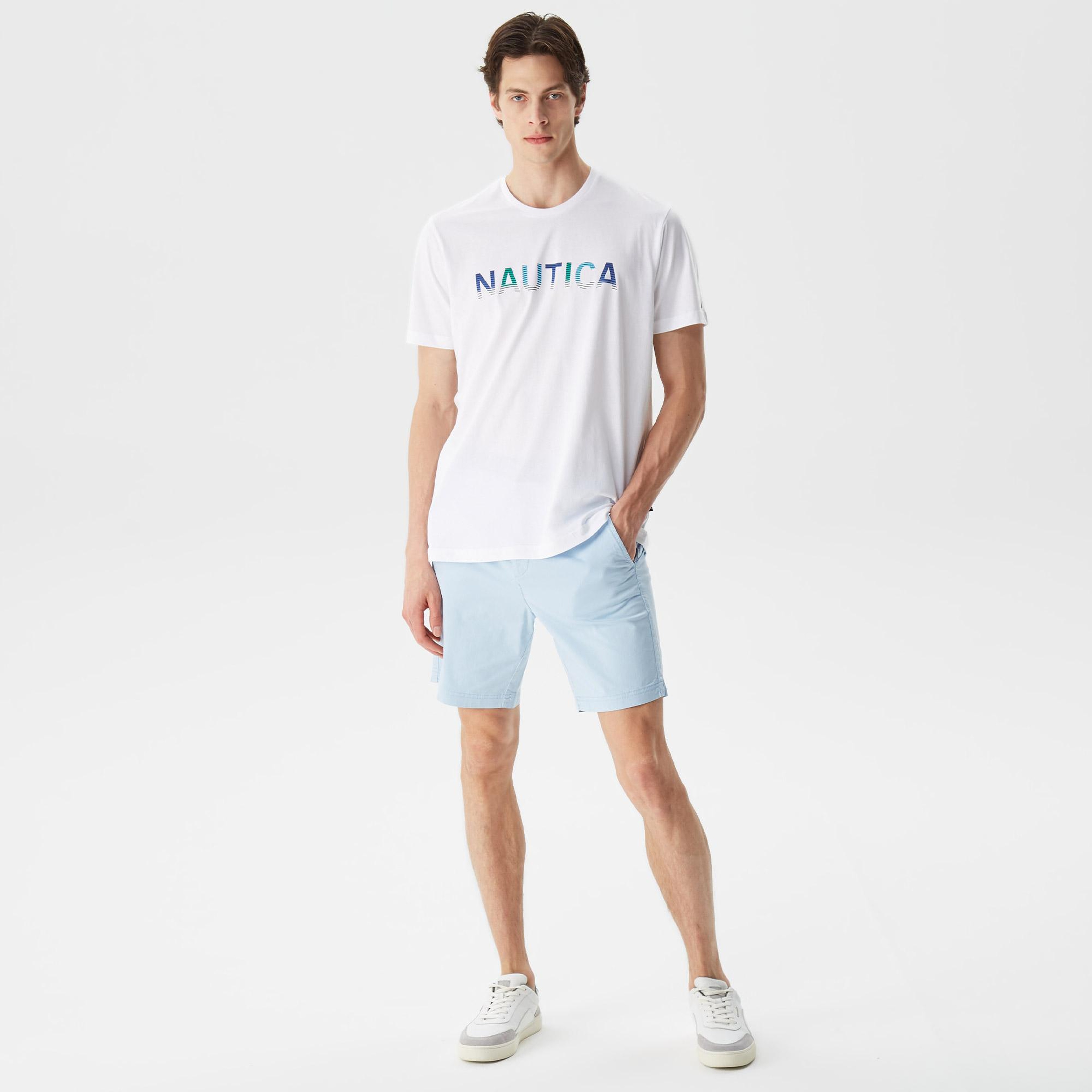 Nautica Erkek Mavi Bermuda