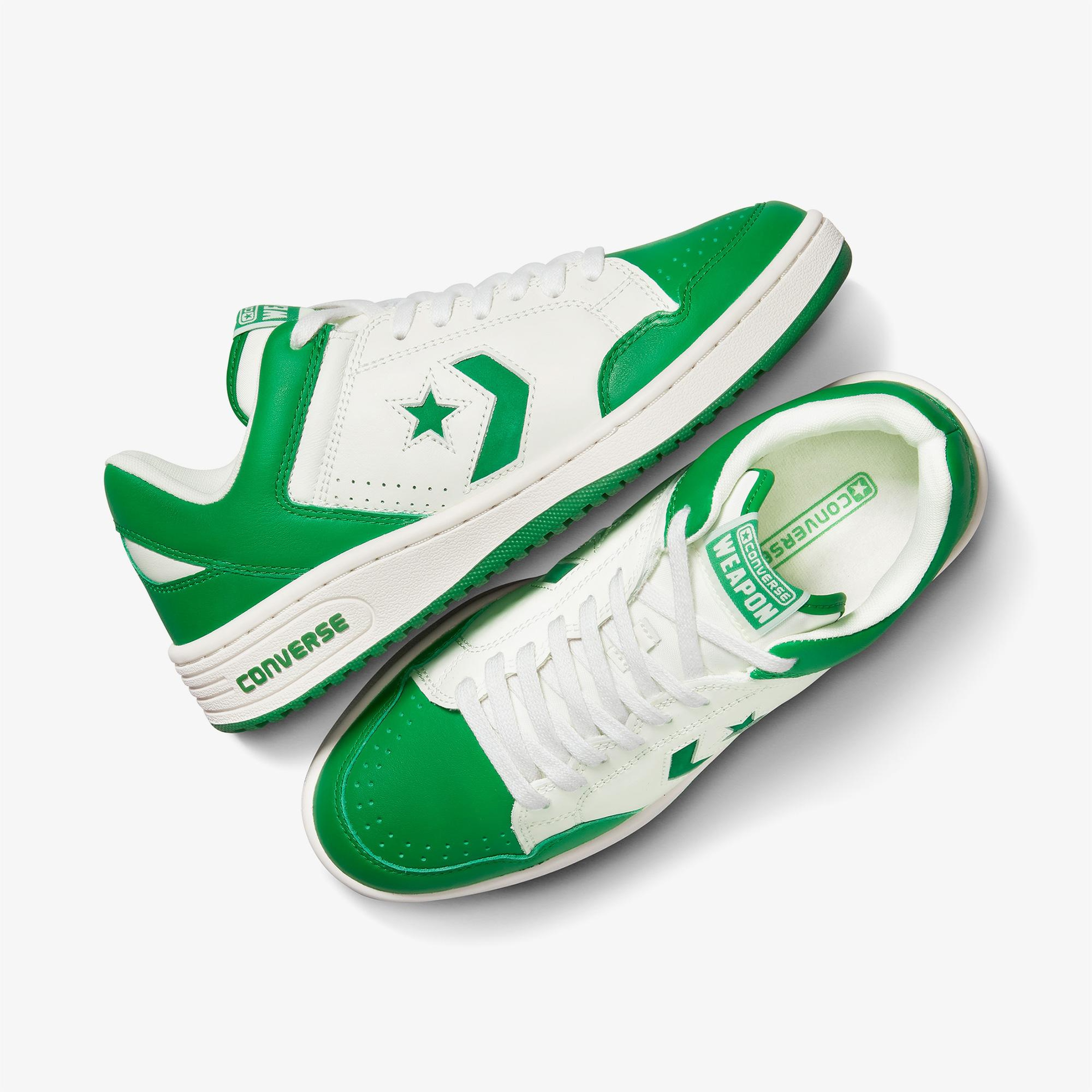 Converse Weapon Unisex Yeşil Deri Sneaker
