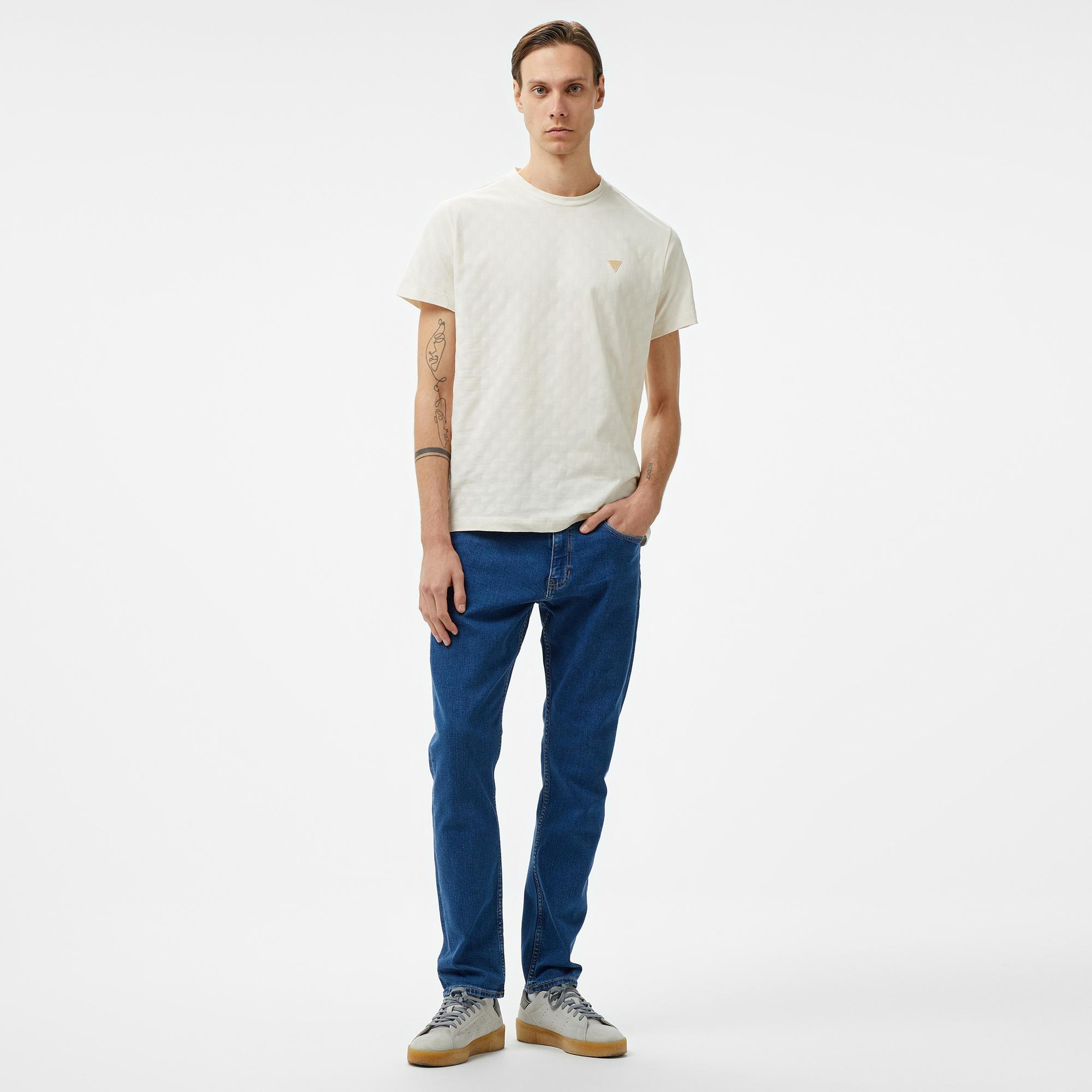 Guess G14 Eco Recy Varane Indigo Erkek Mavi Jean