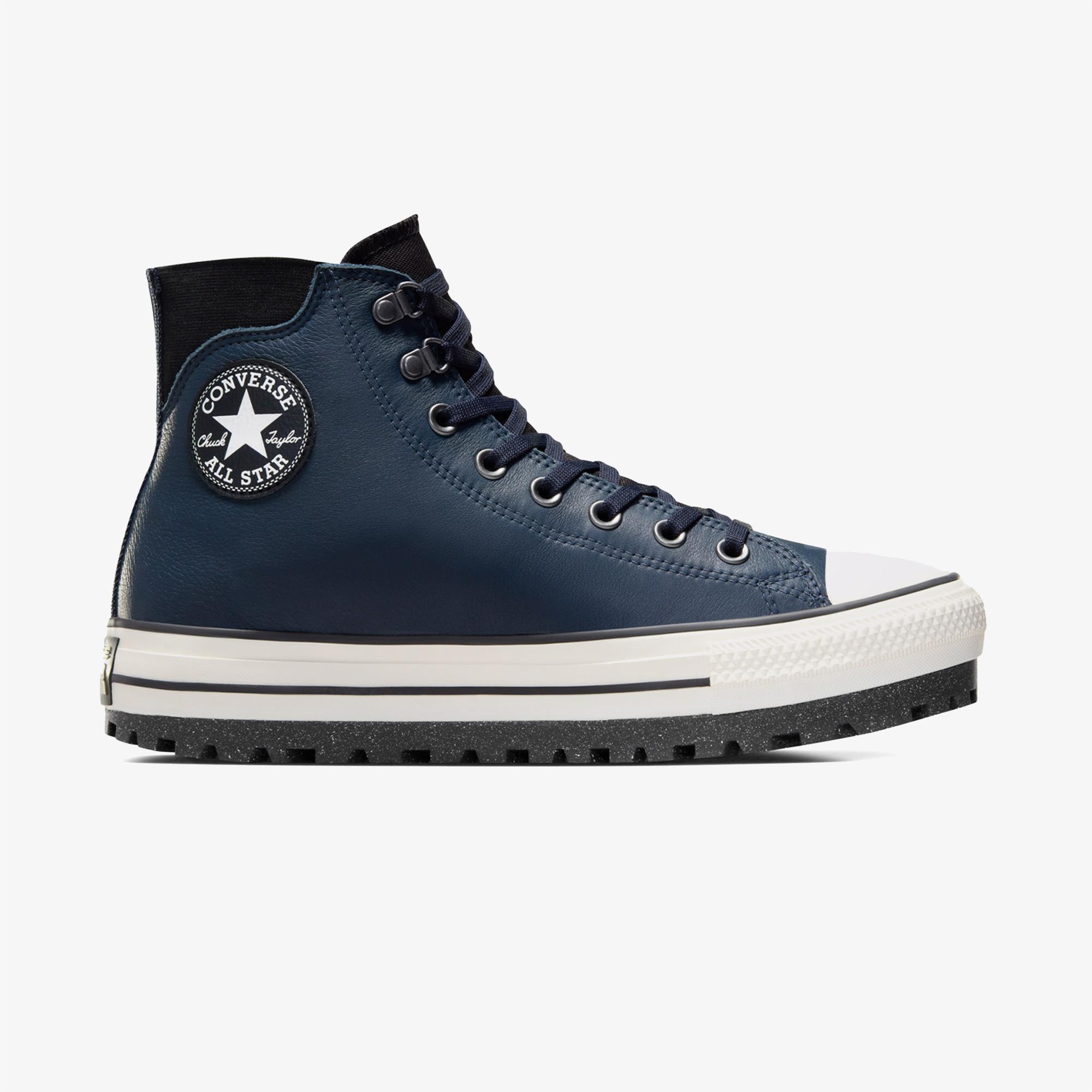 Converse Chuck Taylor All Star City Trek Unisex Lacivert Deri Bot