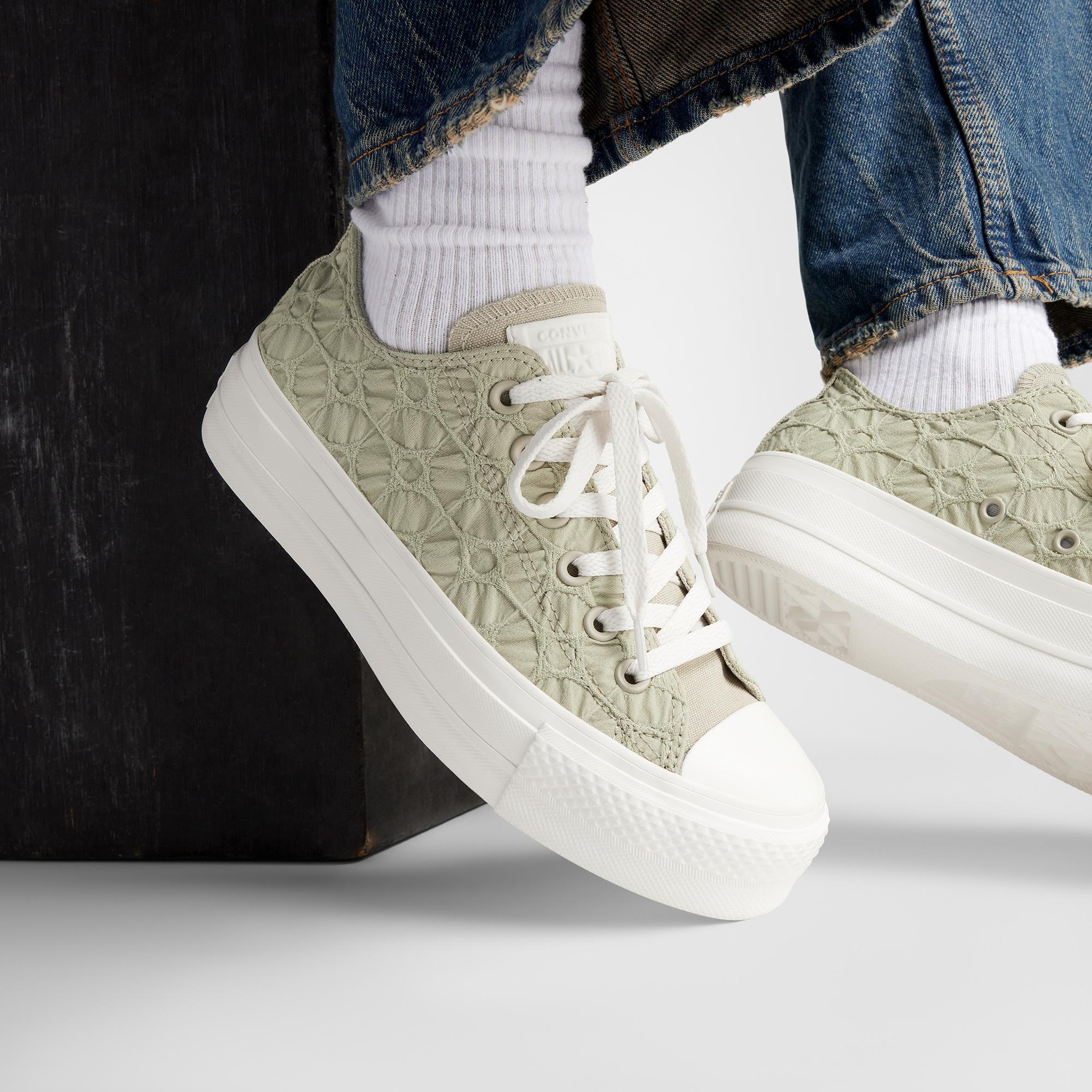 Converse Chuck Taylor All Star Lift Unisex Haki Sneaker