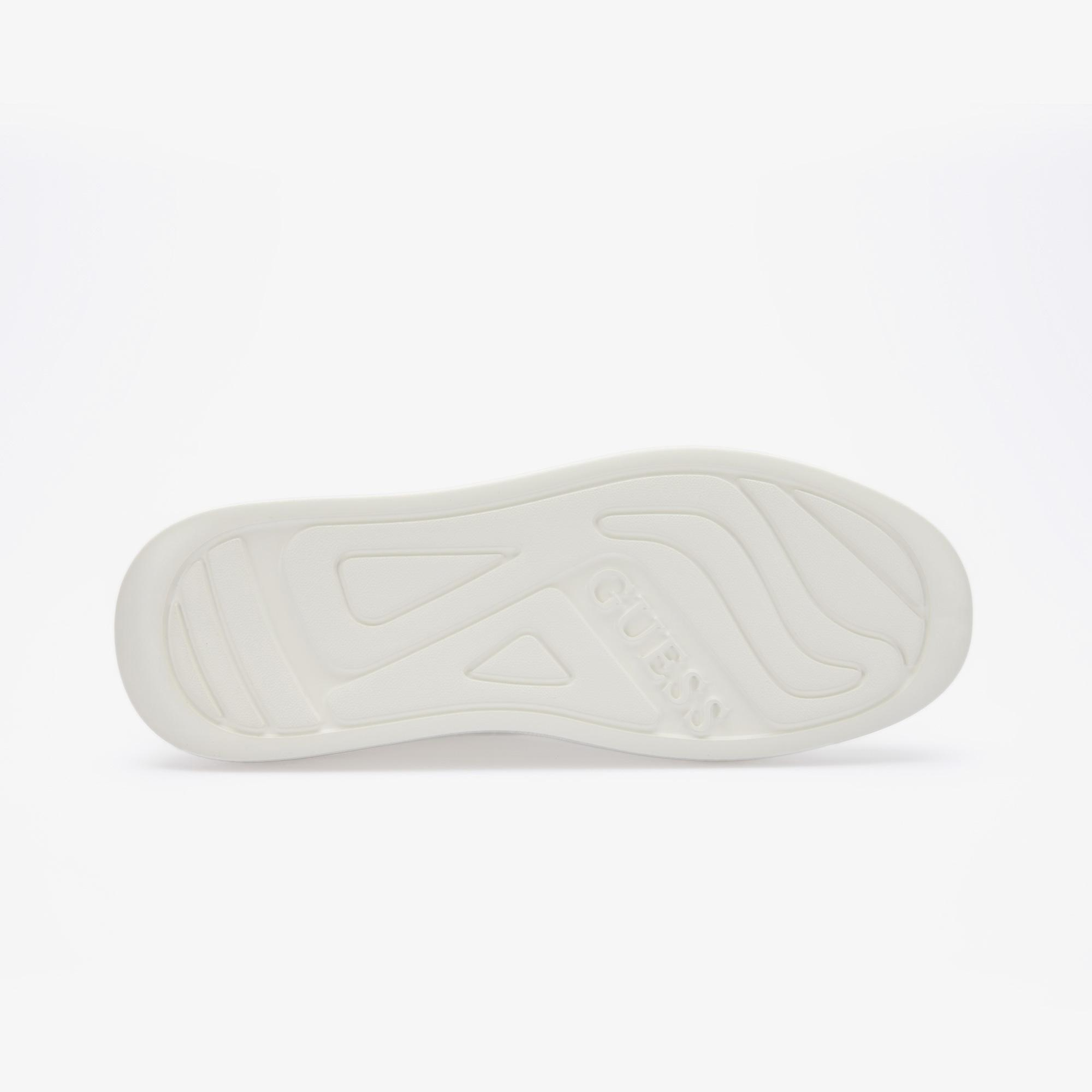 Guess Elbina Logo Kadın Beyaz Sneaker
