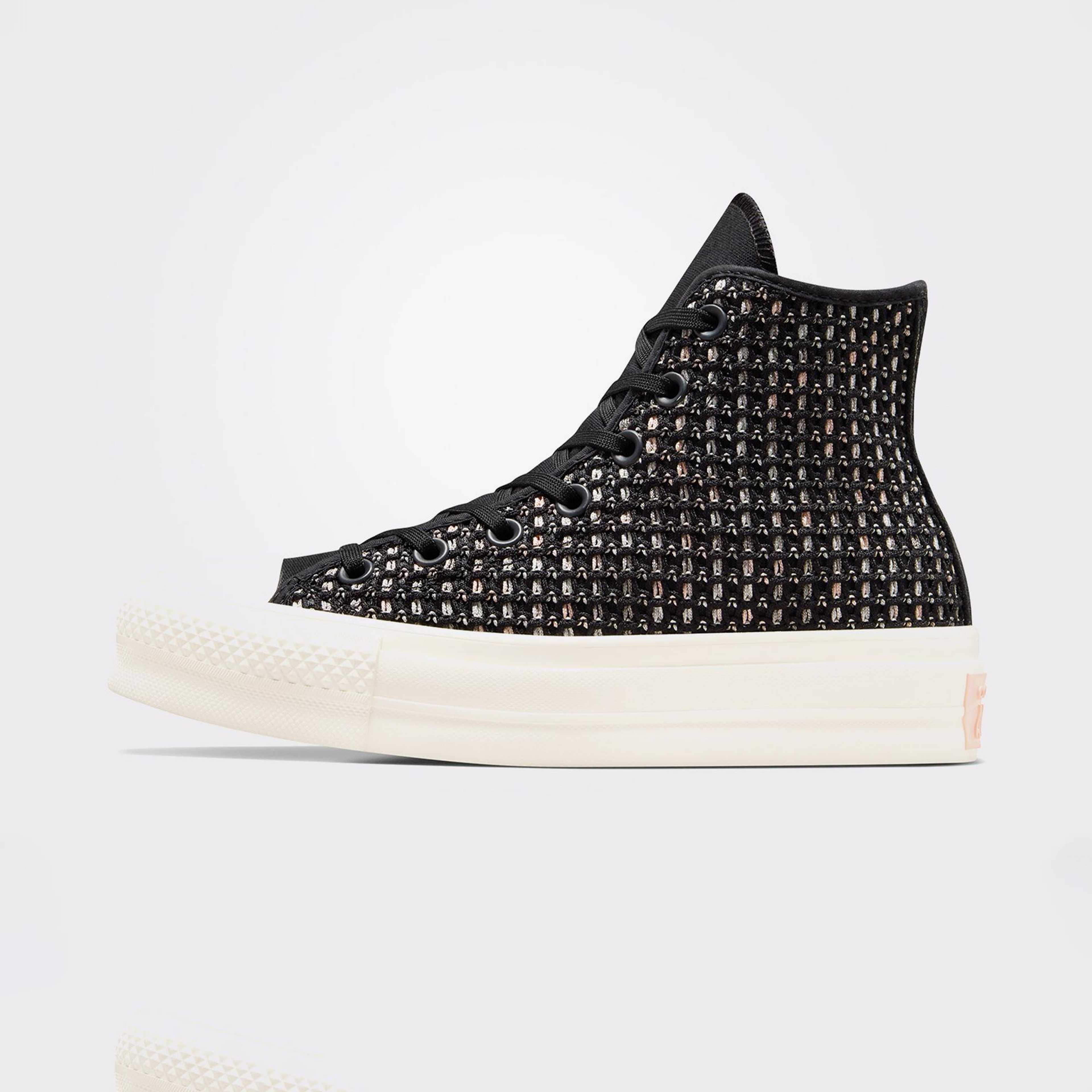 Converse Chuck Taylor All Star Lift Kadın Siyah Platform Sneaker