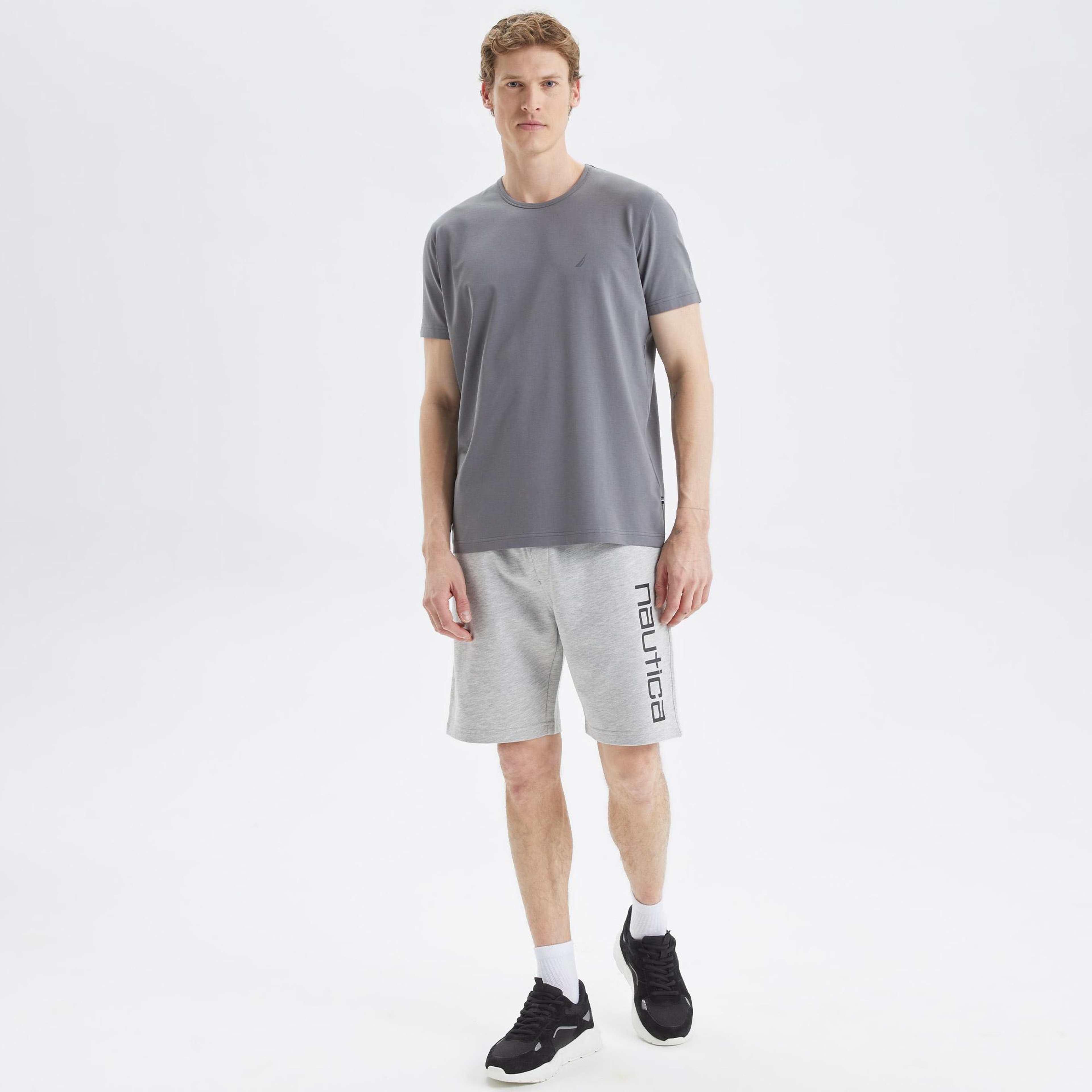 Nautica Erkek Gri T-Shirt