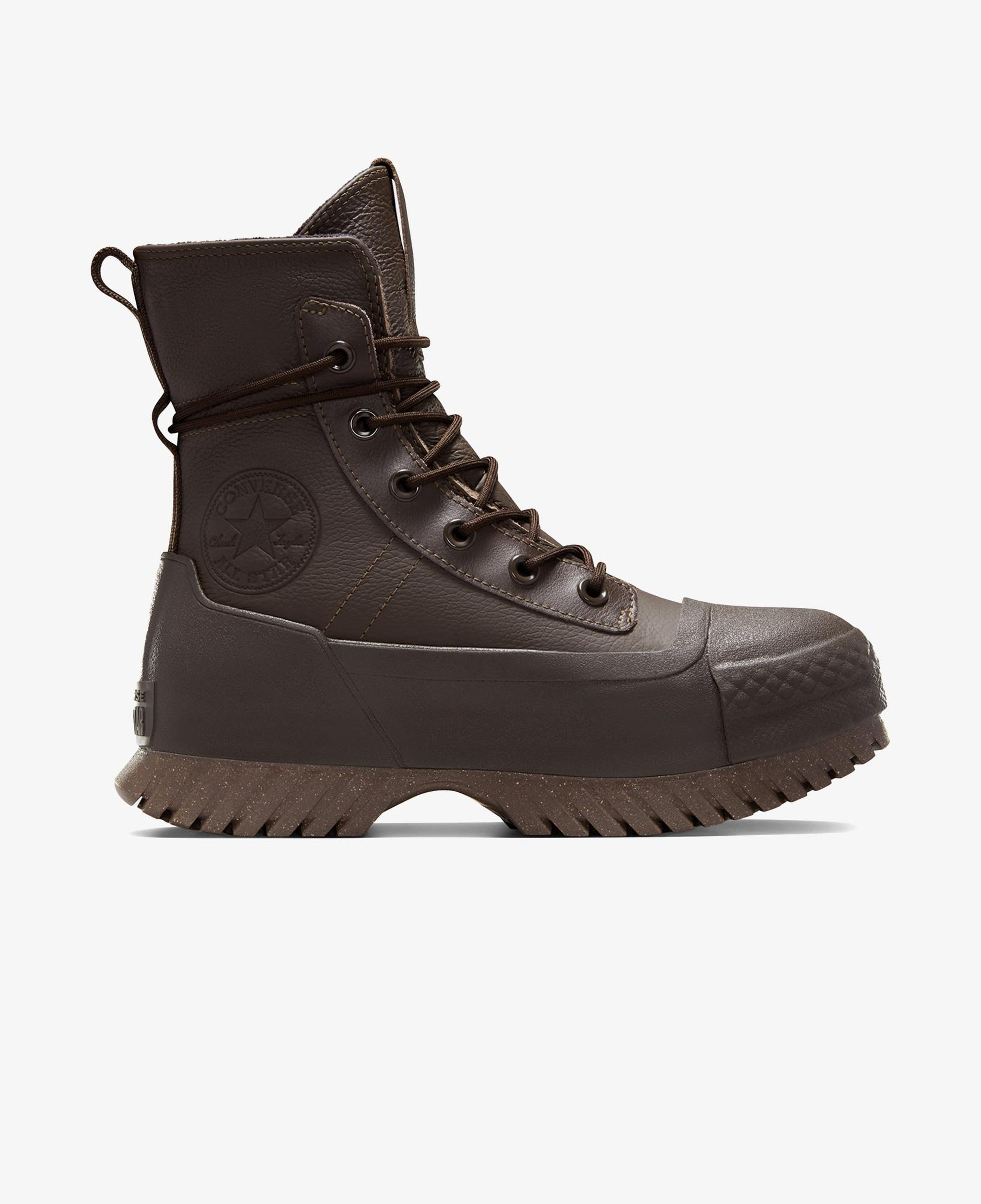 Converse Chuck Taylor All Star Lugged 2.0 CC Unisex Kahverengi Deri Platform Bot