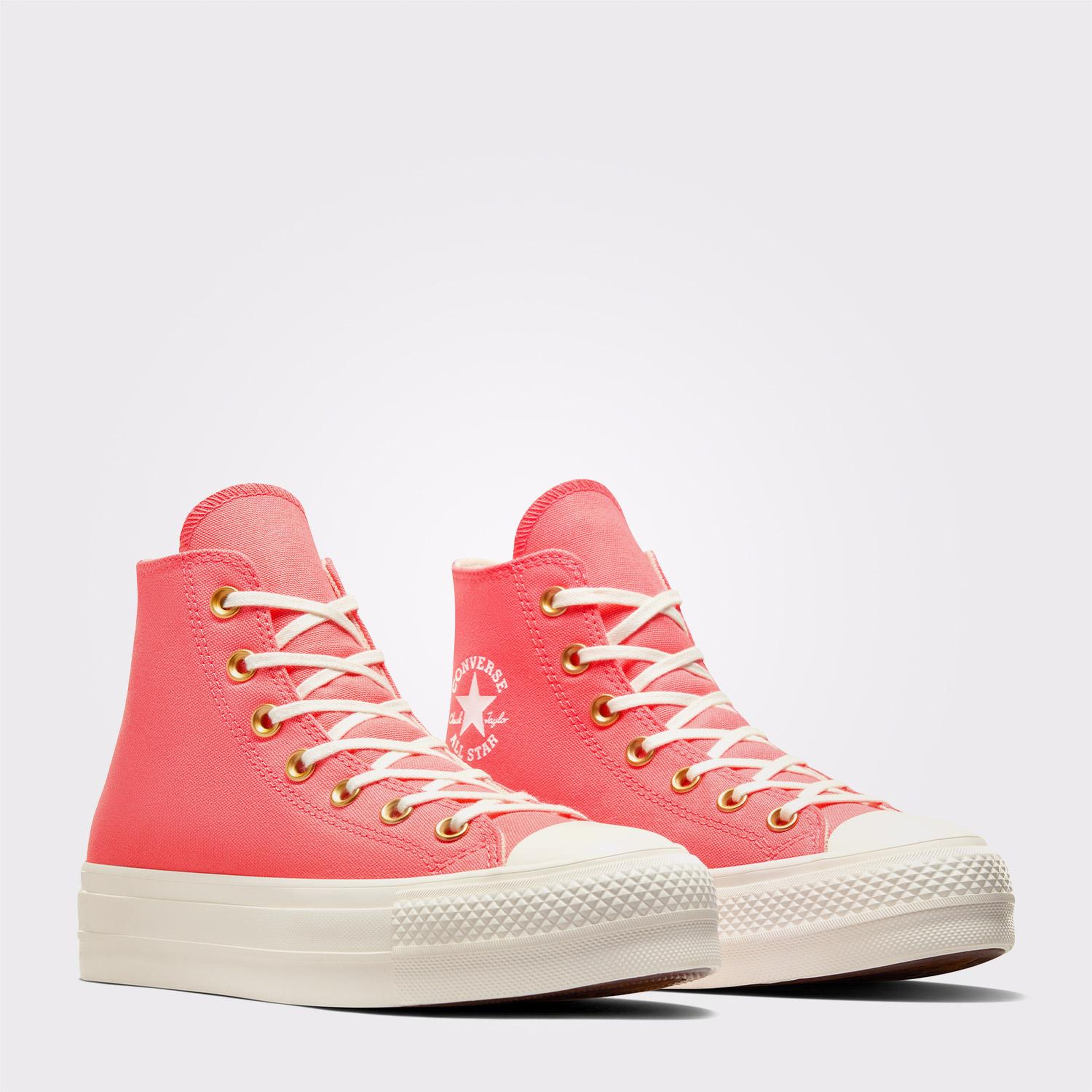 Converse Chuck Taylor All Star Lift Kadın Pembe Platform Sneaker