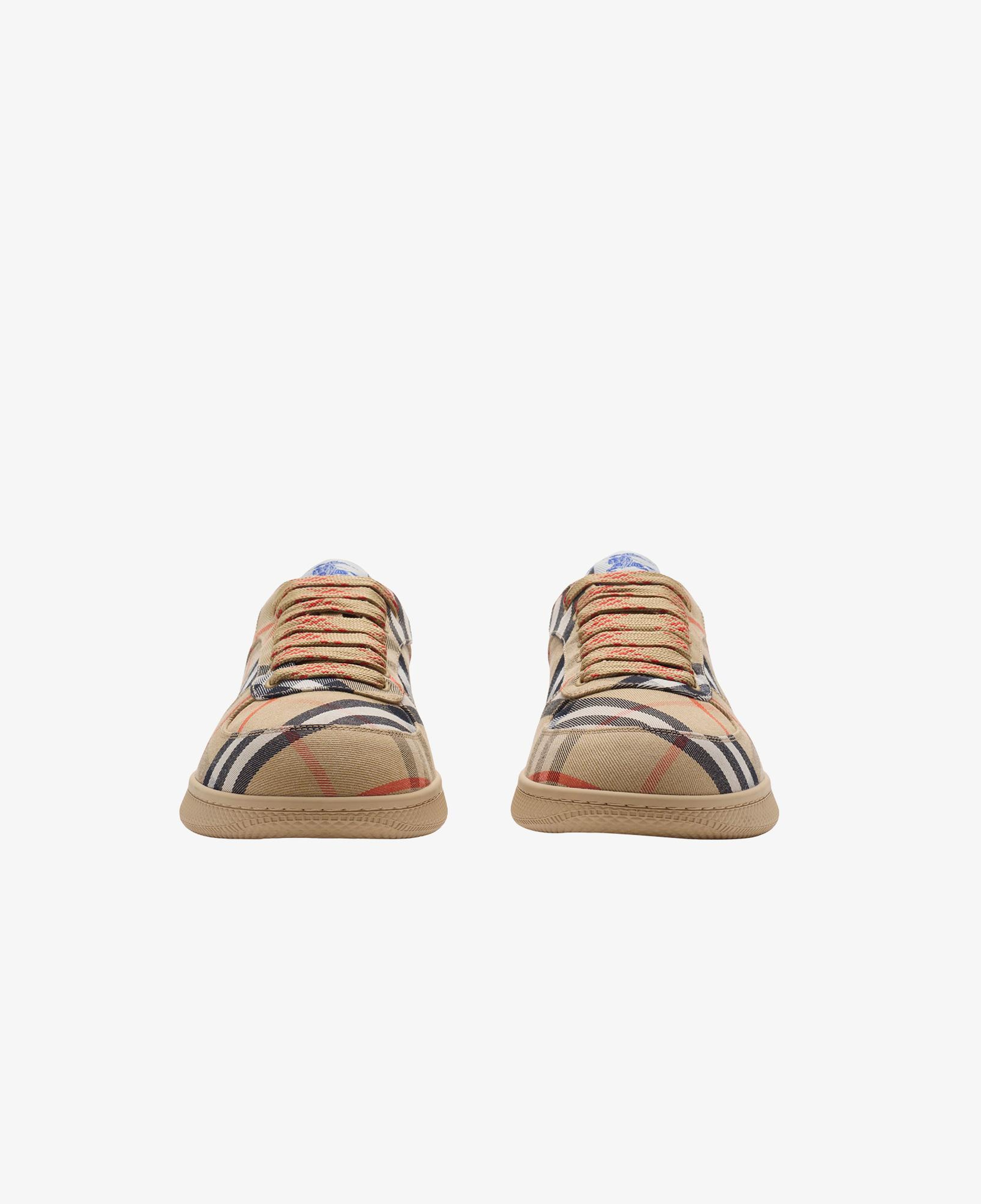 Burberry Check Terrace Erkek Bej Sneaker