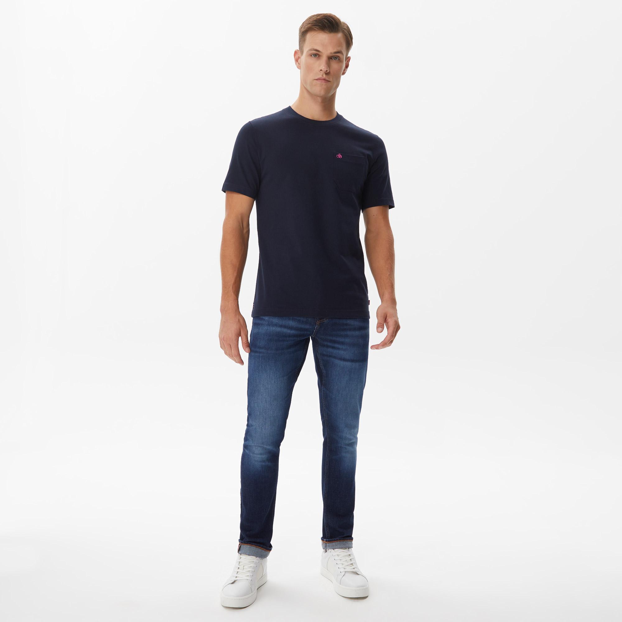 Guess Miami Erkek Lacivert Jean