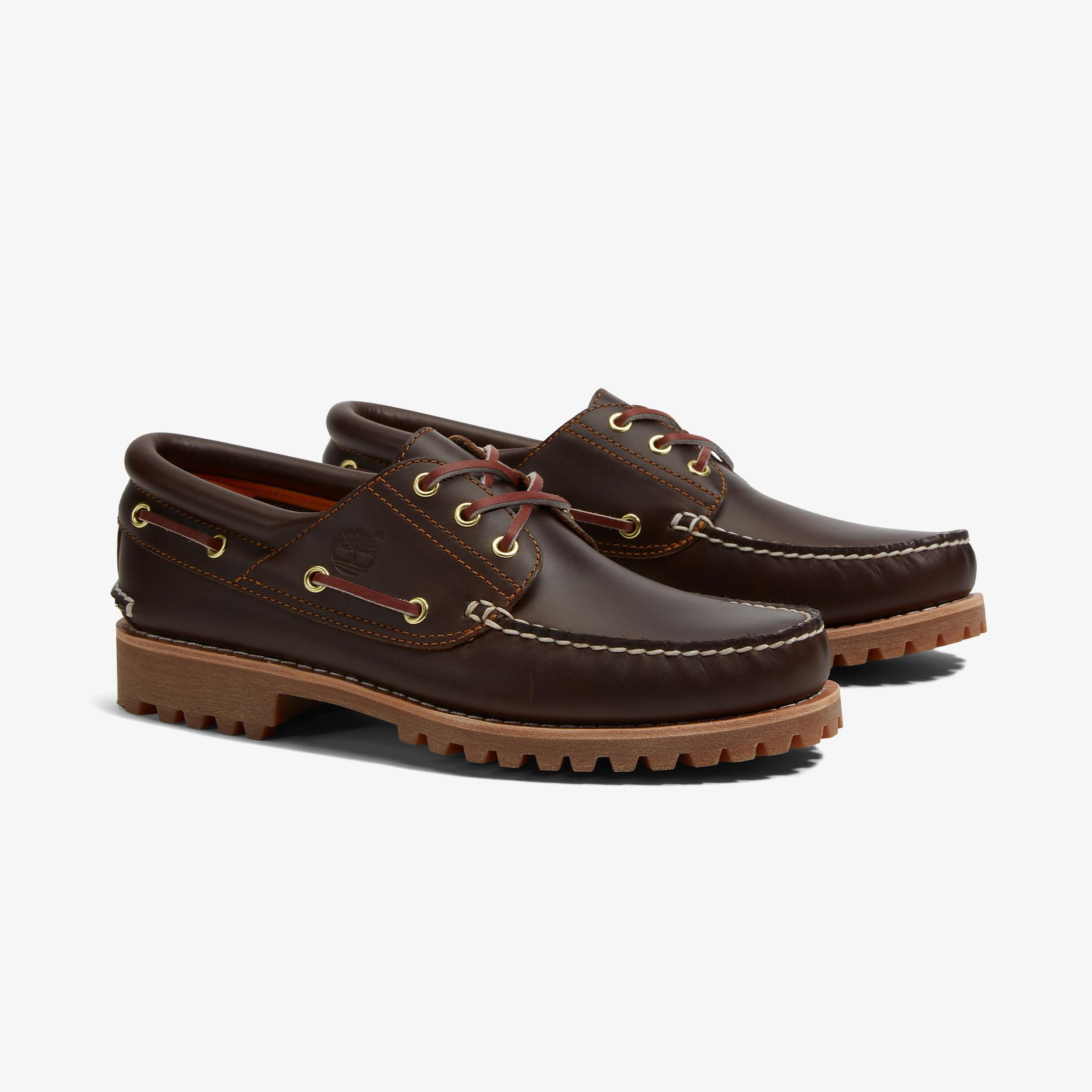 Timberland Authentic 3 Eye Erkek Kahverengi Klasik Ayakkabı