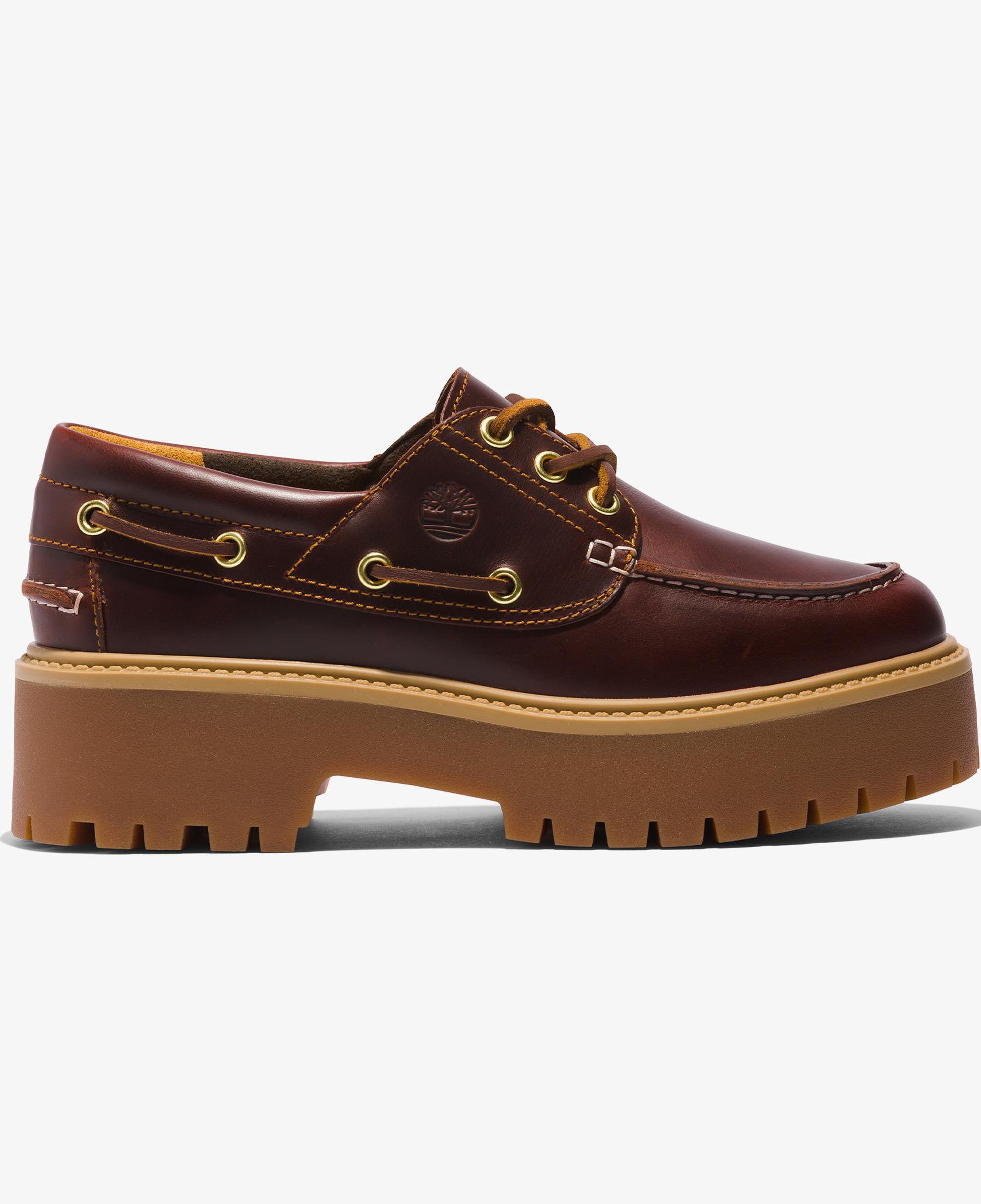 Timberland Stone Street 3 Eye Kadın Kahverengi Ayakkabı