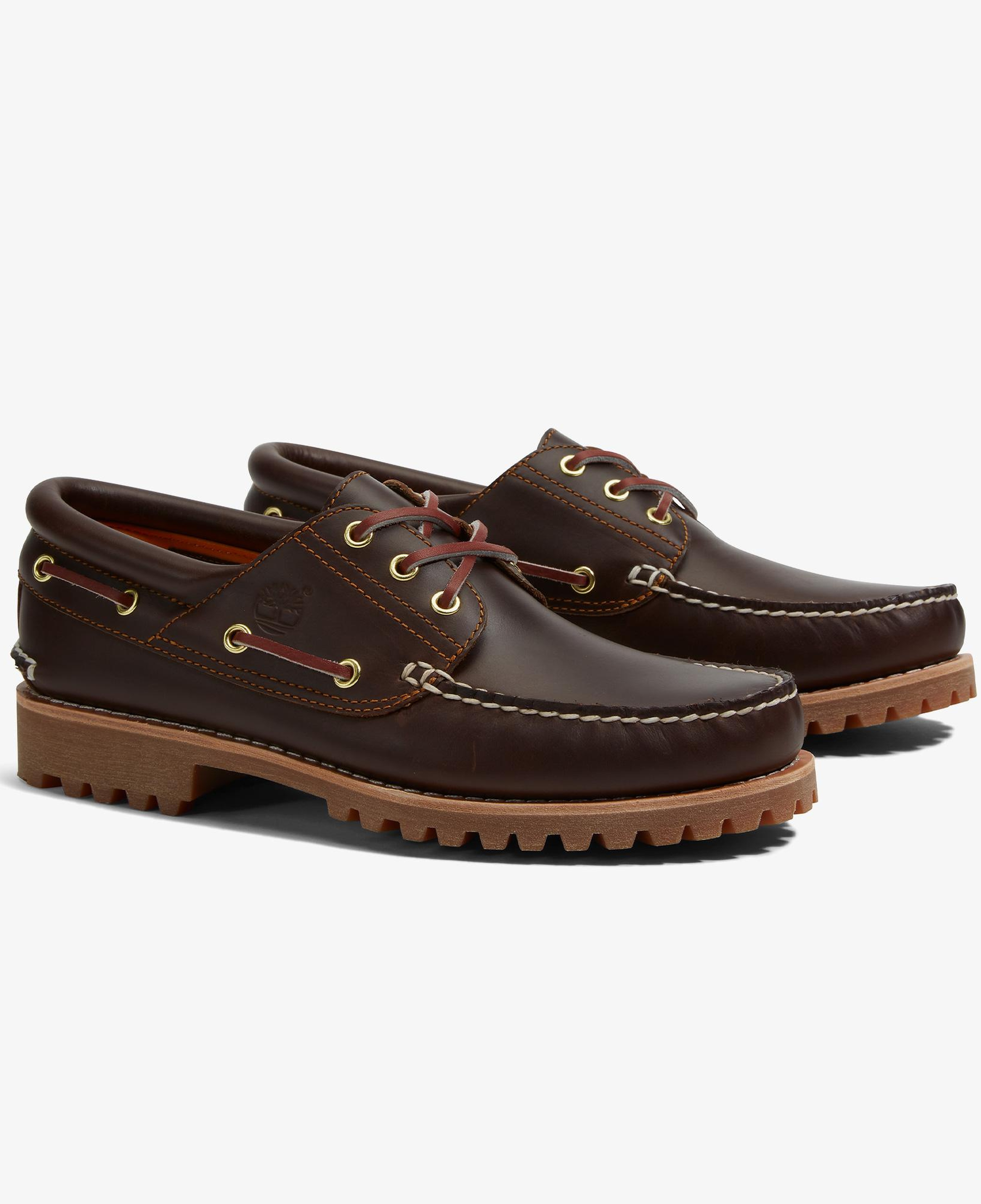 Timberland Authentic 3 Eye Erkek Kahverengi Klasik Ayakkabı