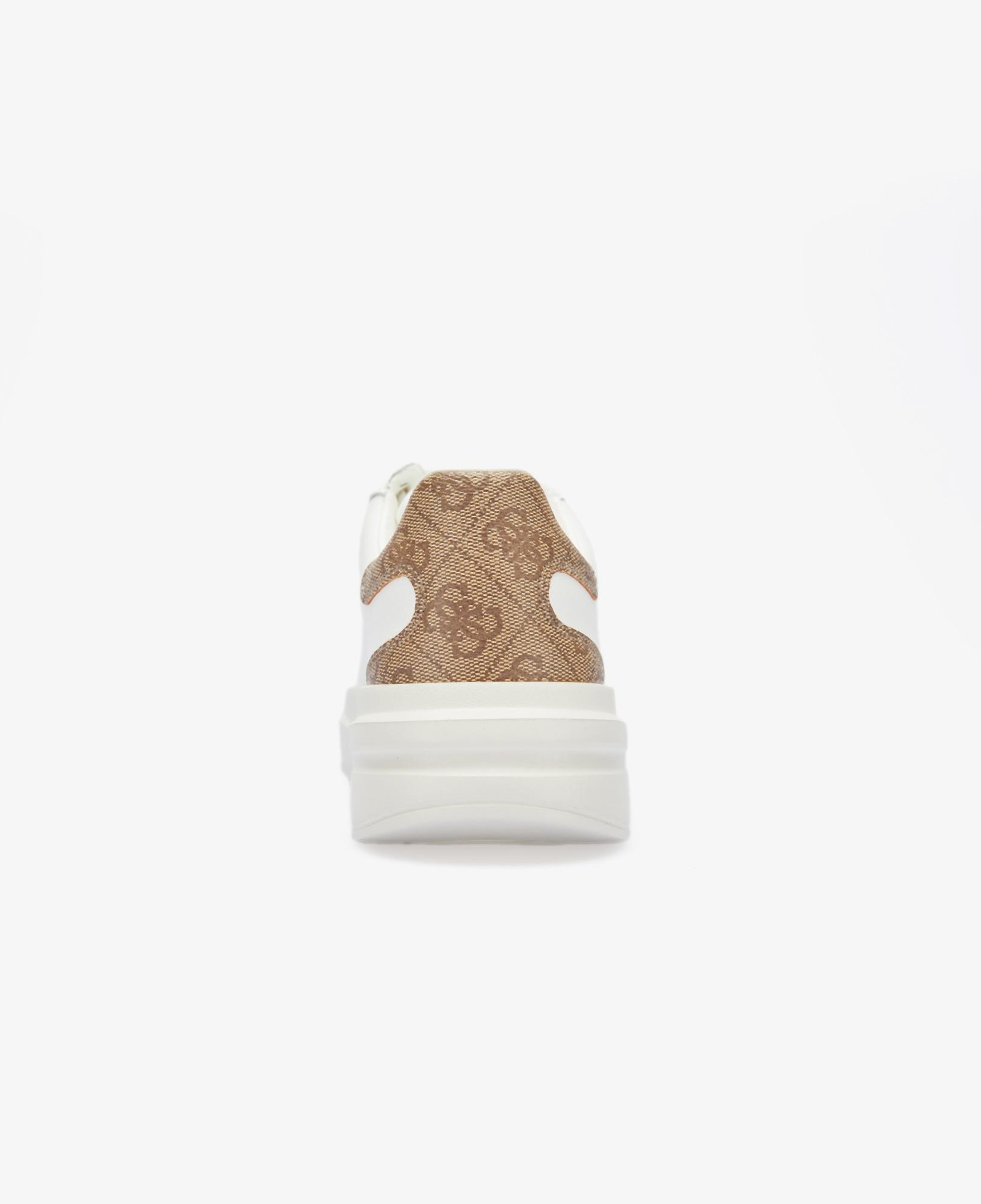 Guess Elbina Logo Kadın Beyaz Sneaker