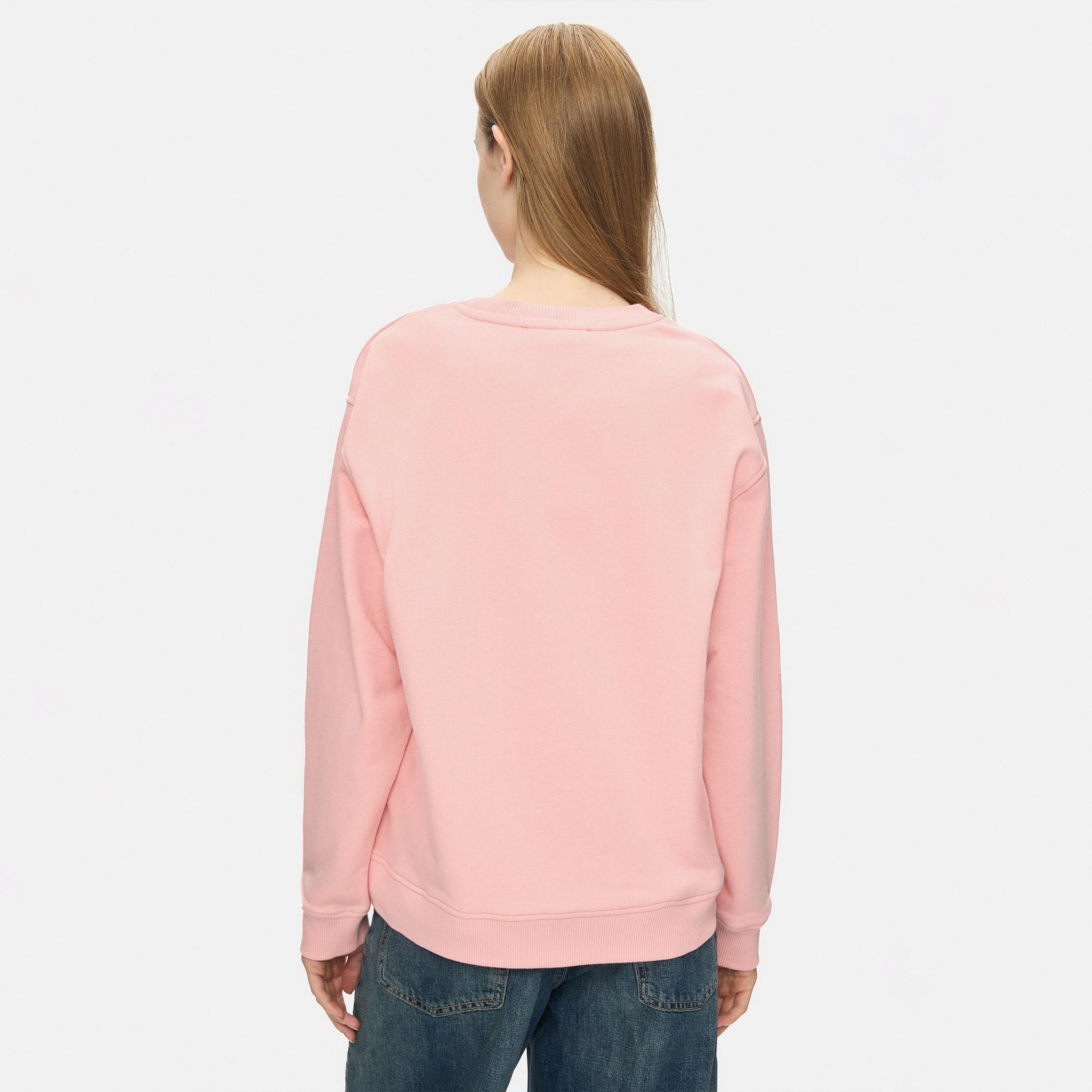 Ucla Sunniva Kadın Pembe Sweatshirt