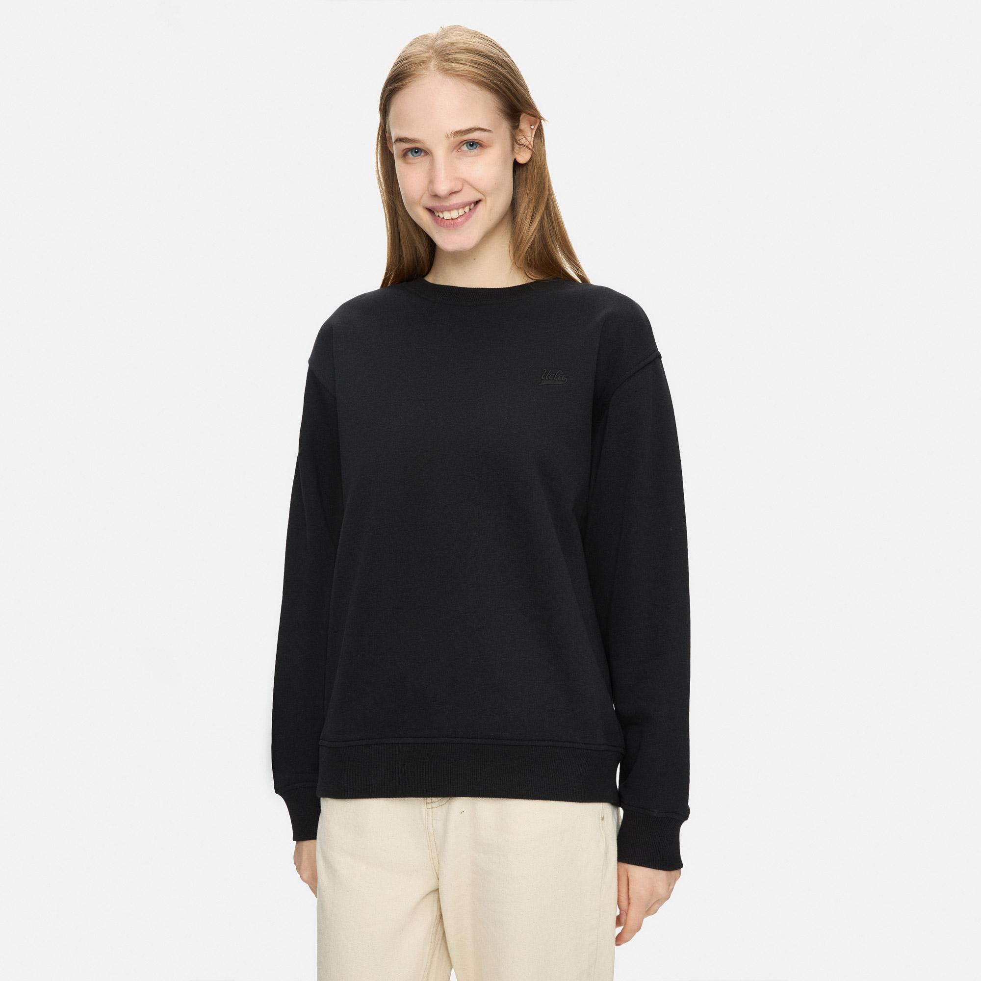 Ucla Sunniva Kadın Siyah Sweatshirt