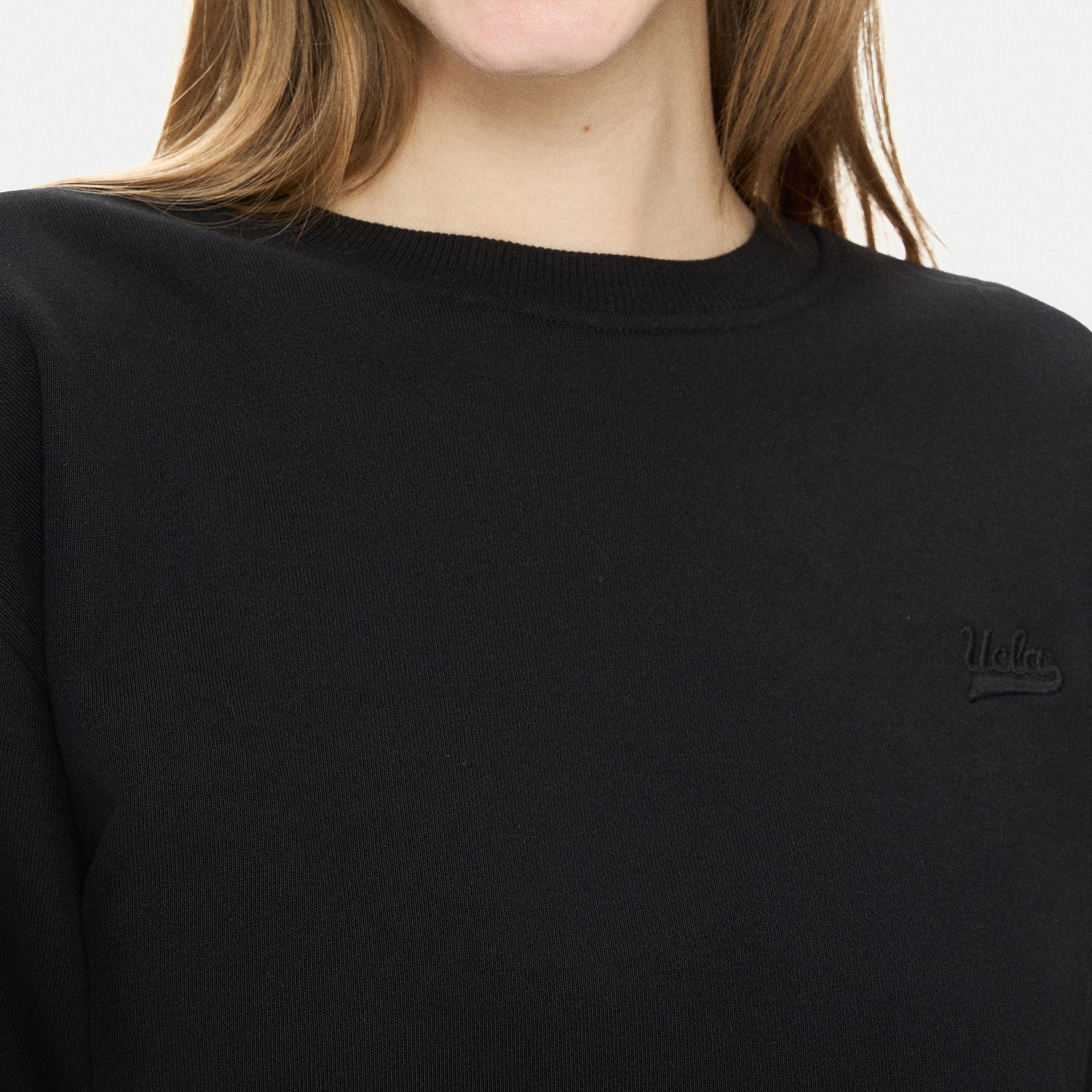 Ucla Sunniva Kadın Siyah Sweatshirt