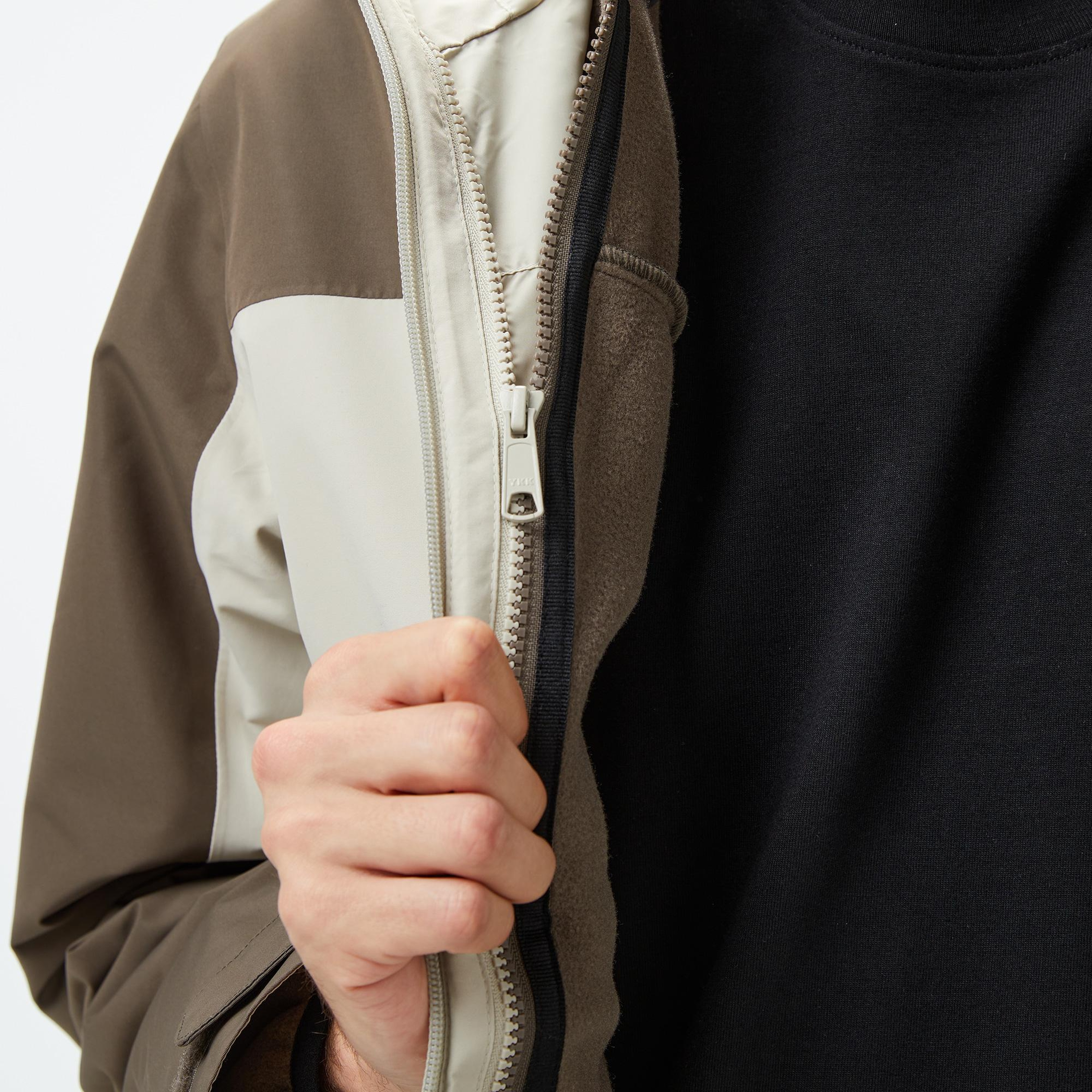 Jack Wolfskin Taubenberg 3In1 Erkek Gri Outdoor Ceketi