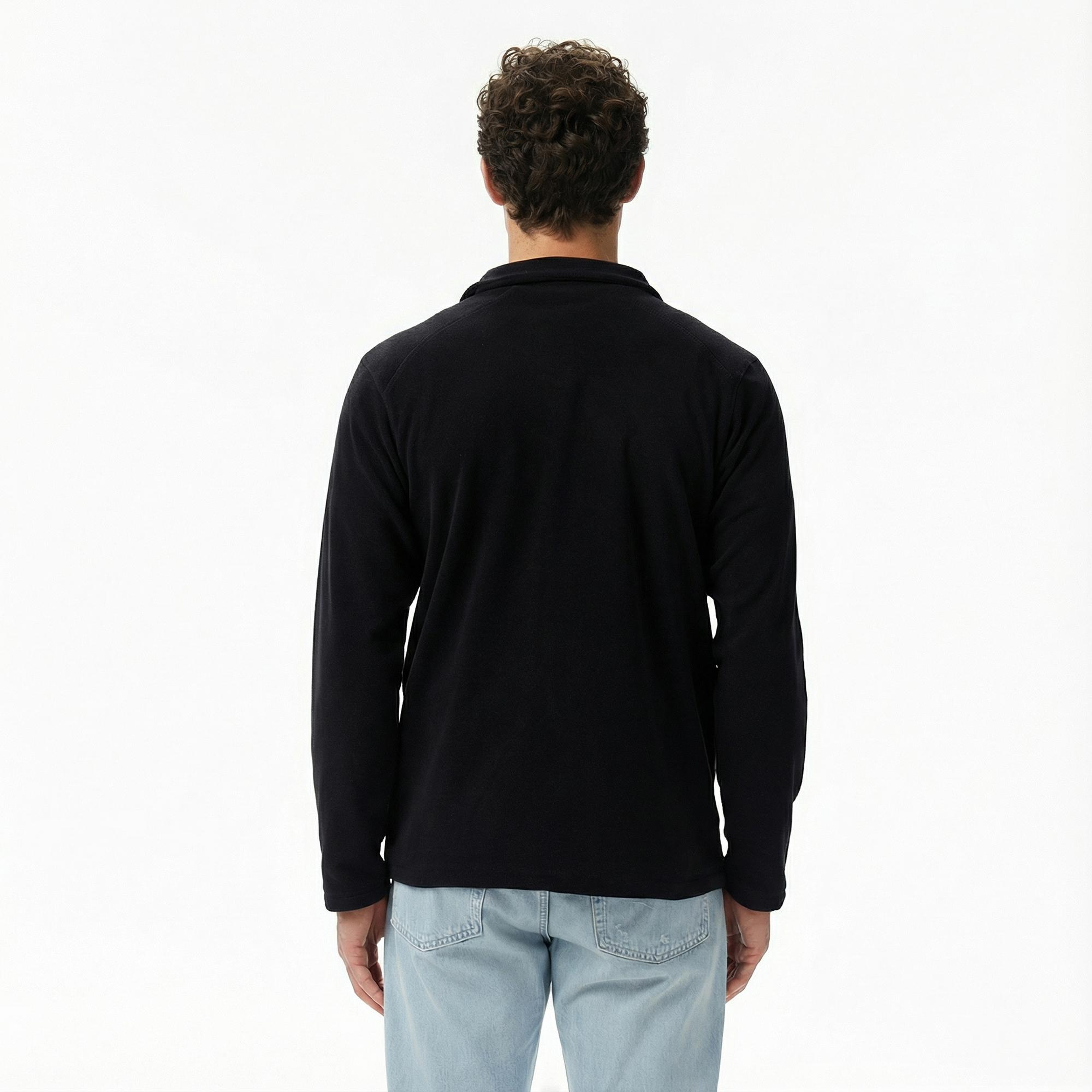 Helly Hansen Fullzip Polar Erkek Siyah Ceket