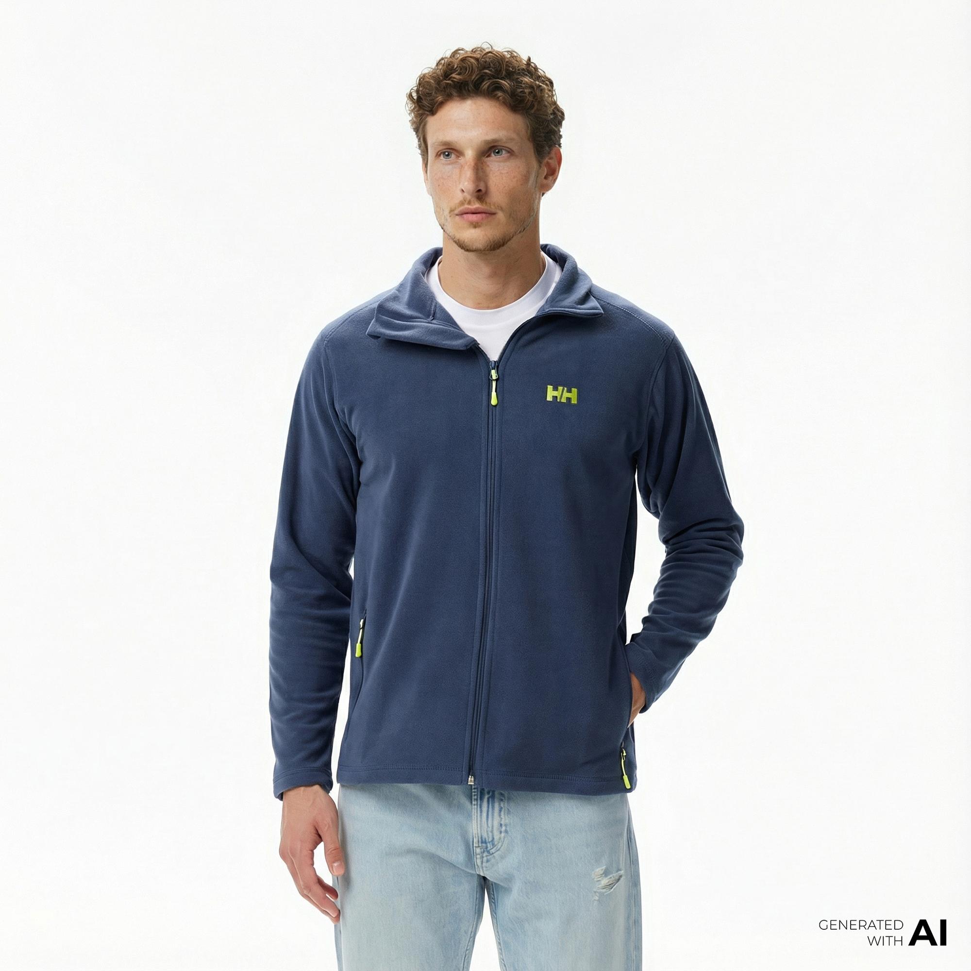 Helly Hansen Fullzip Polar Erkek Lacivert Ceket