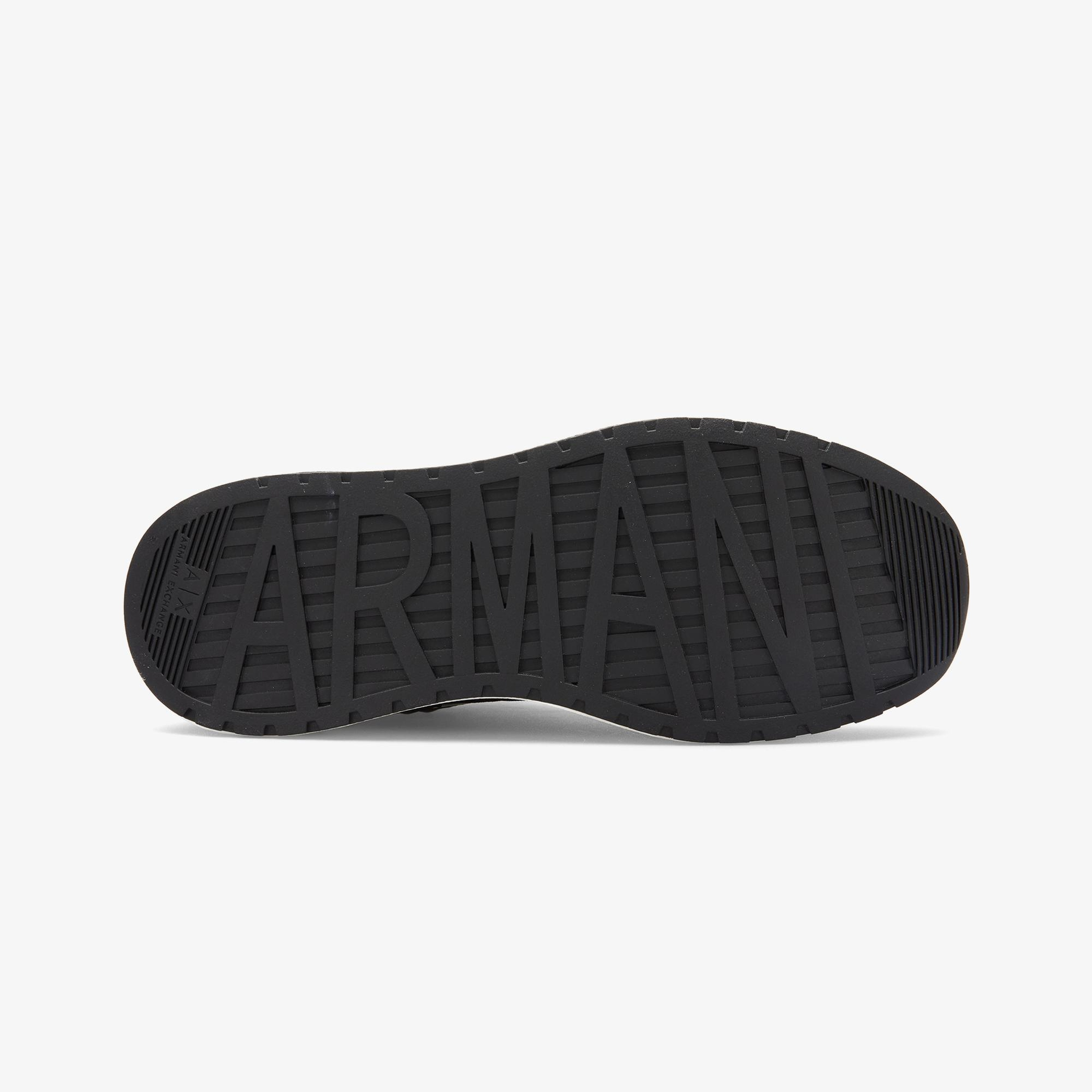 Armani Exchange Erkek Siyah Sneaker