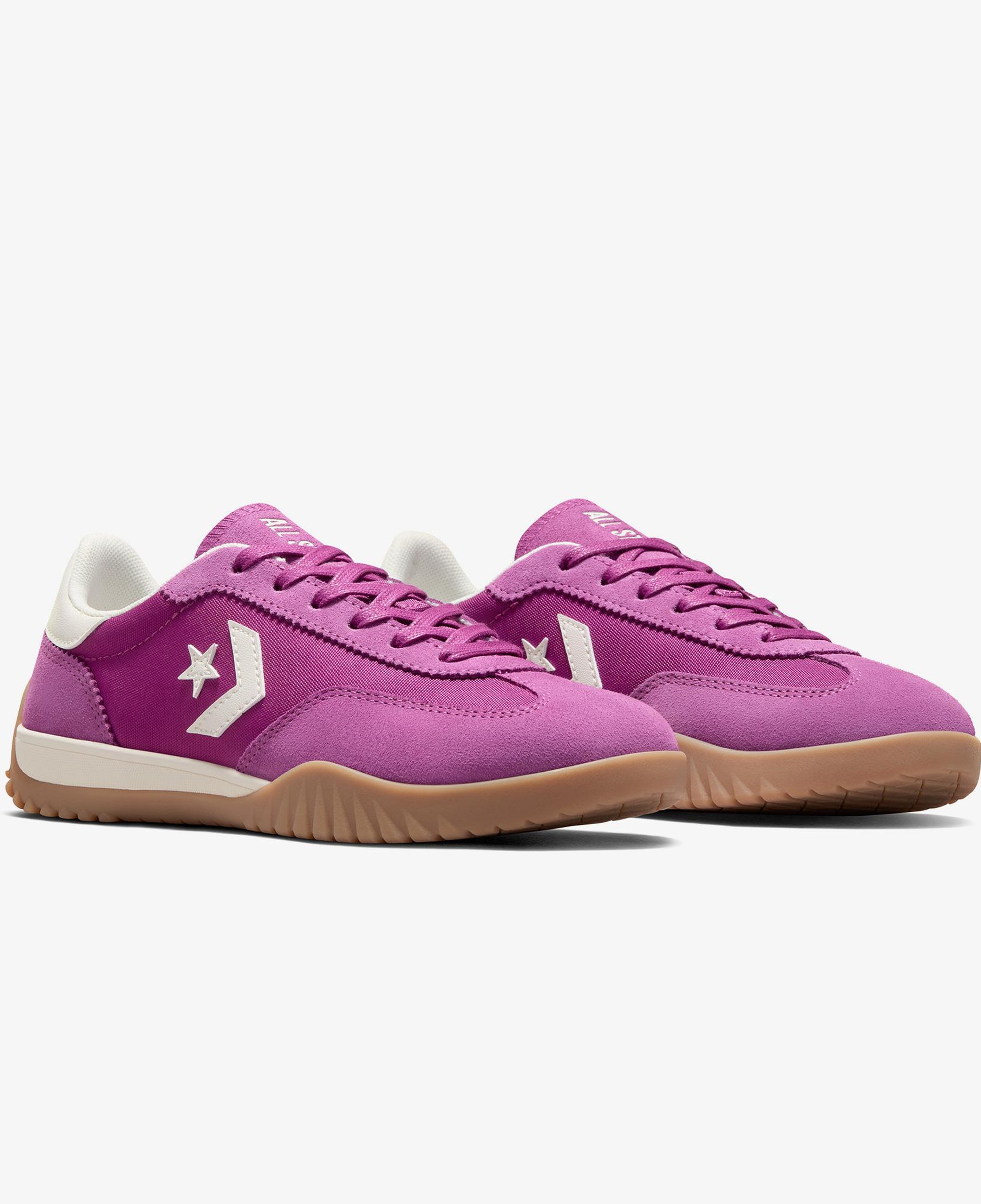 Converse Run Star Trainer Unisex Mor Süet Sneaker