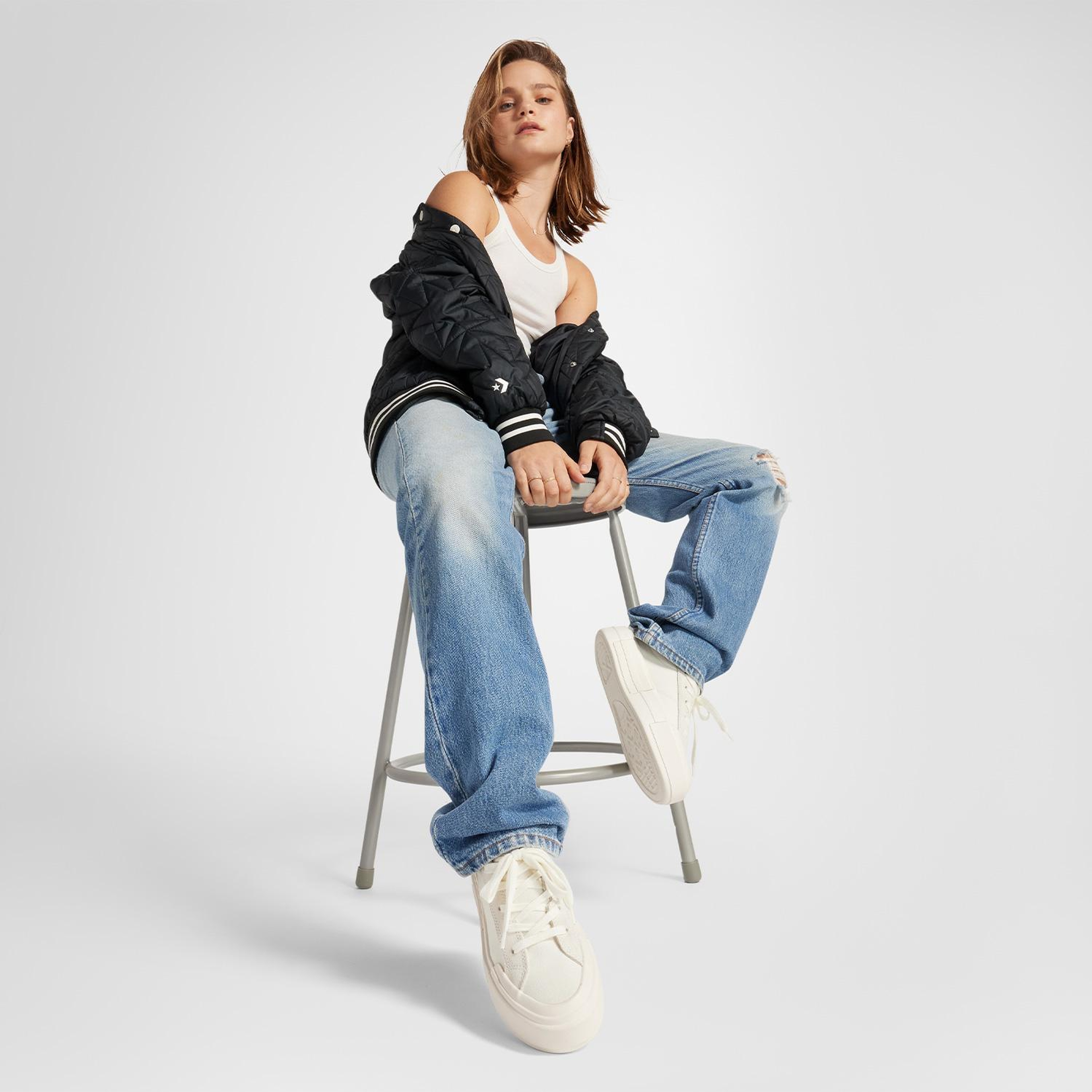 Converse Cruise Unisex Krem Sneaker