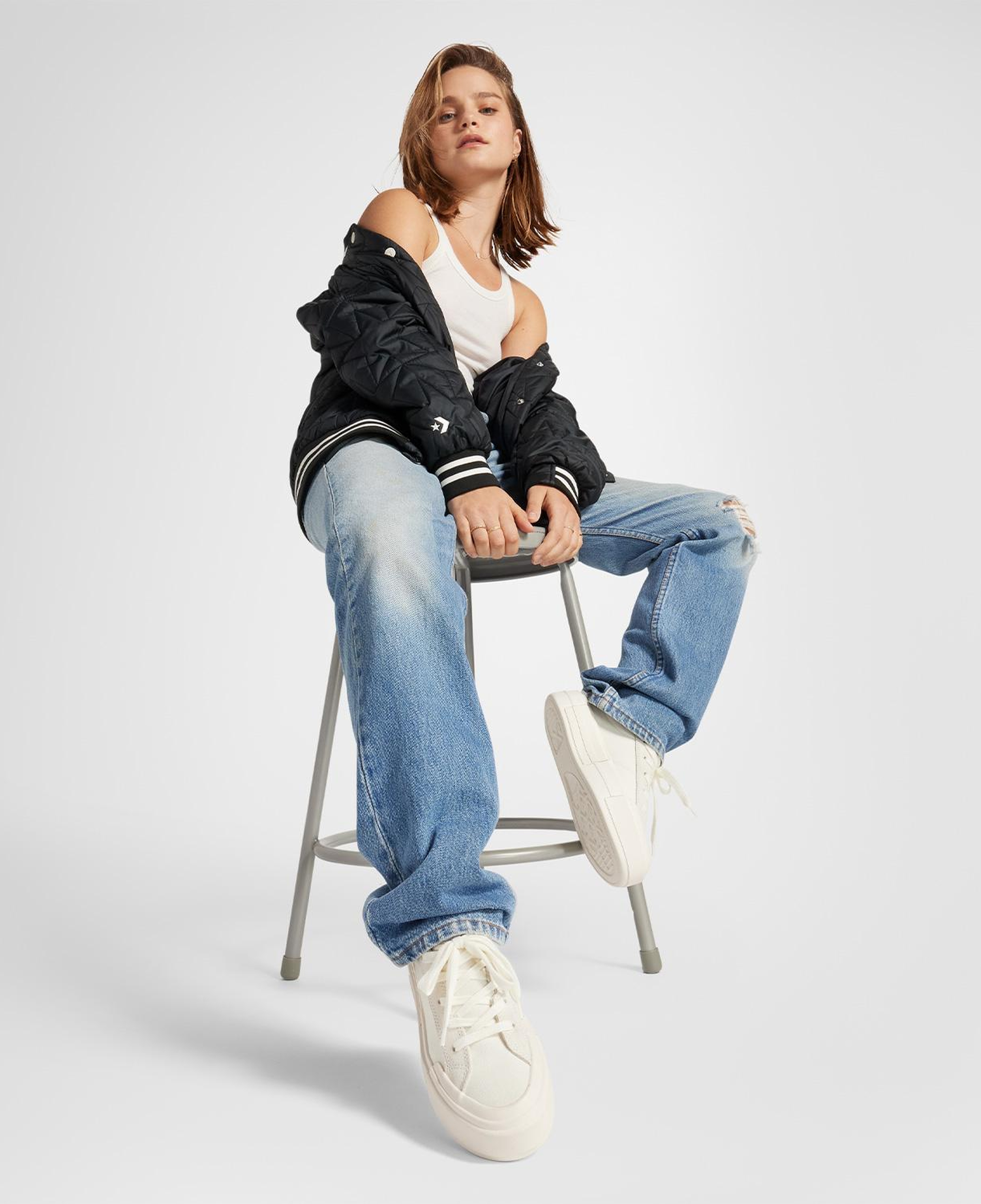Converse Cruise Unisex Krem Sneaker