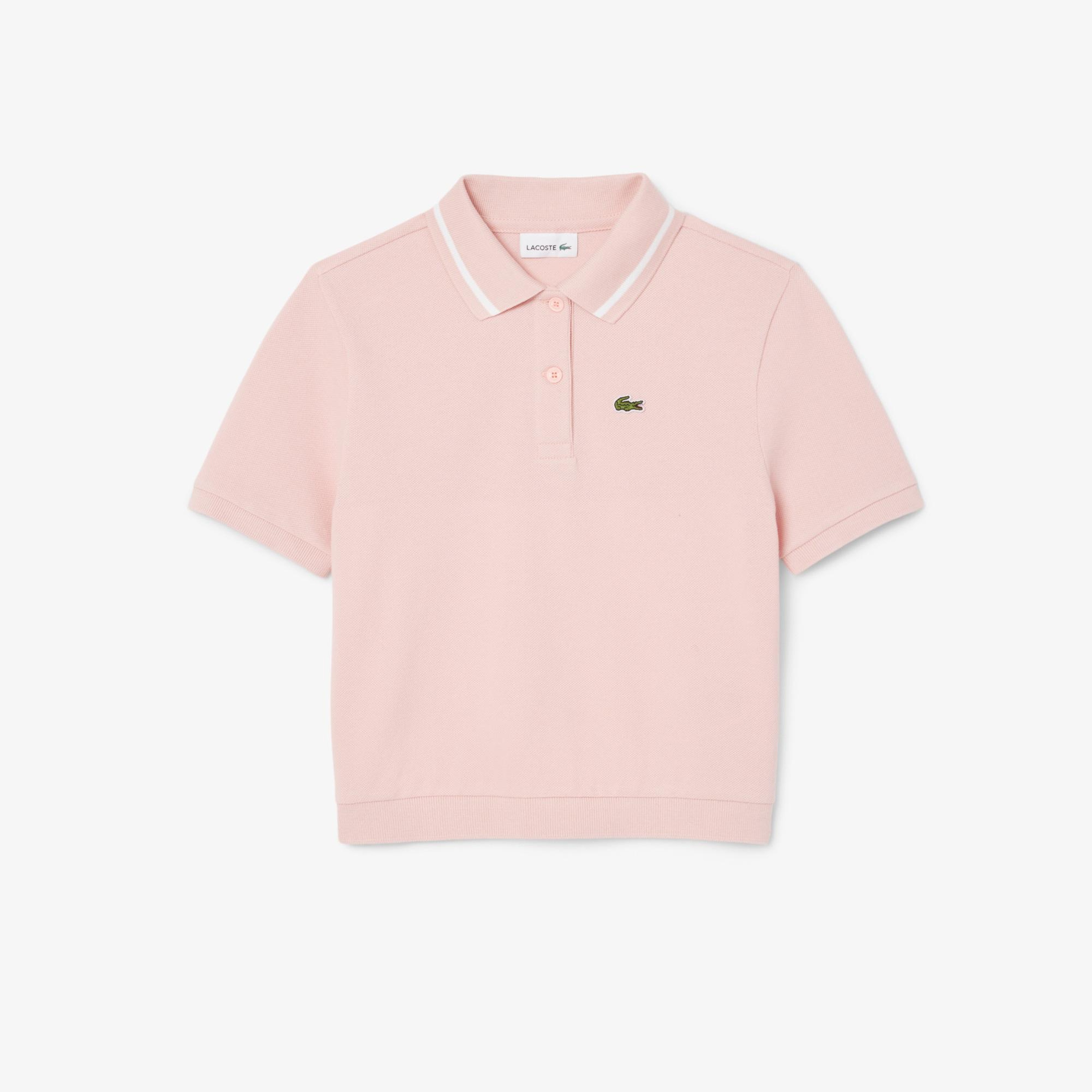 Lacoste Kız Çocuk Pembe Polo