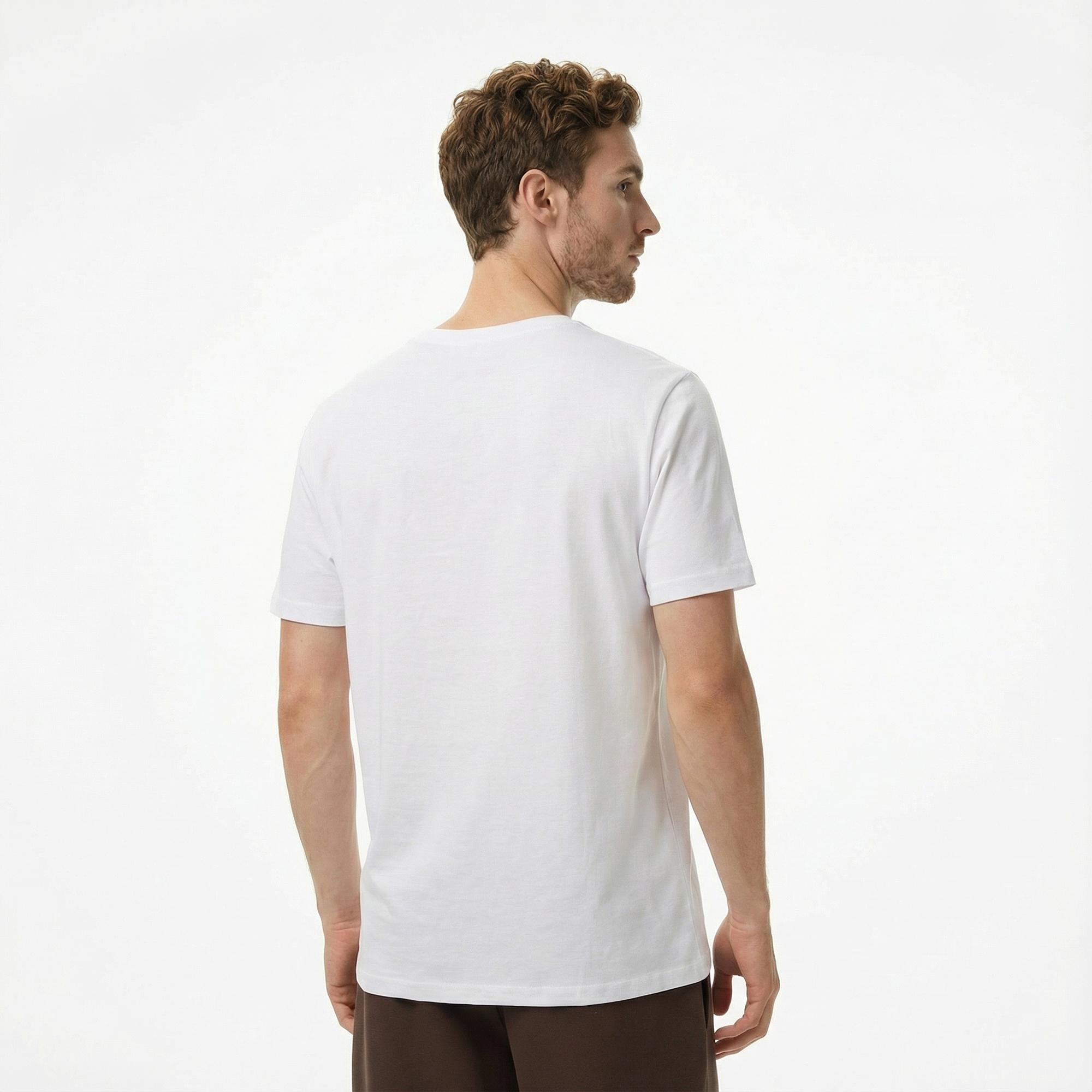 Ucla Bass Erkek Beyaz T-Shirt