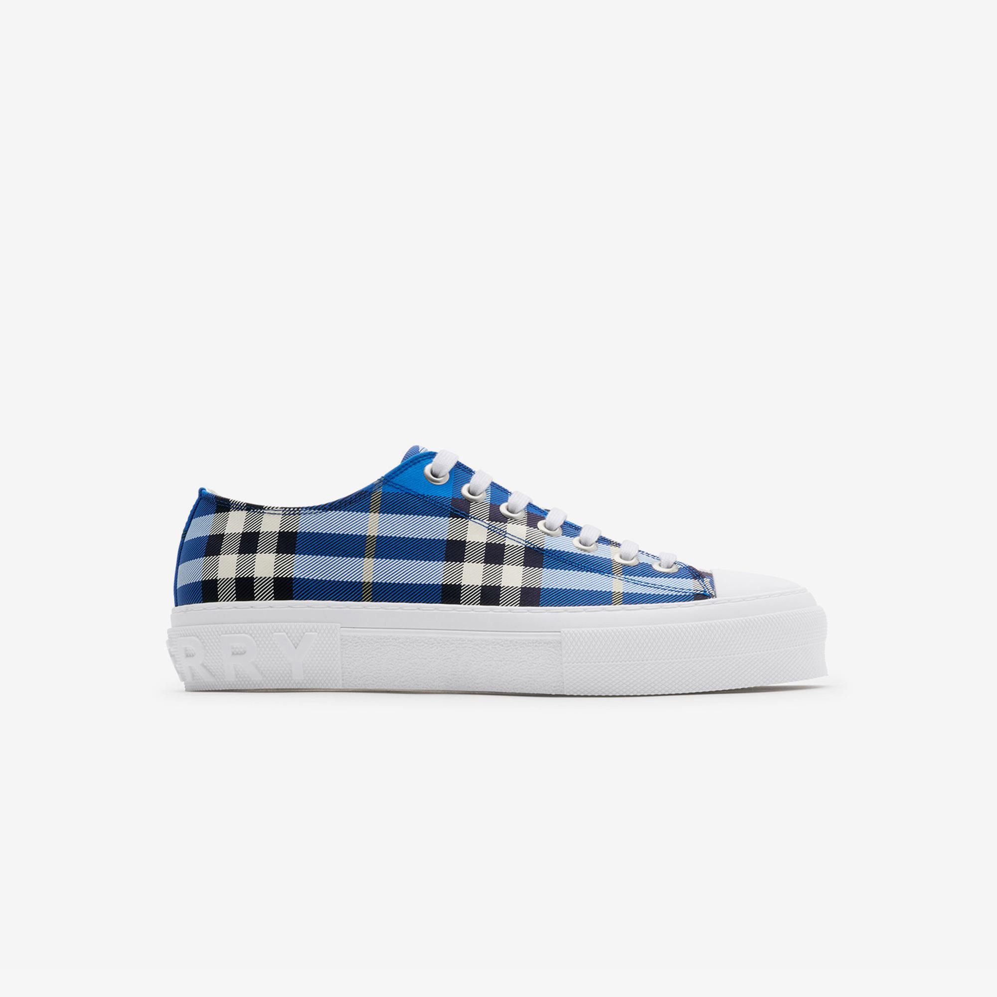 Burberry Check Erkek Mavi Sneaker
