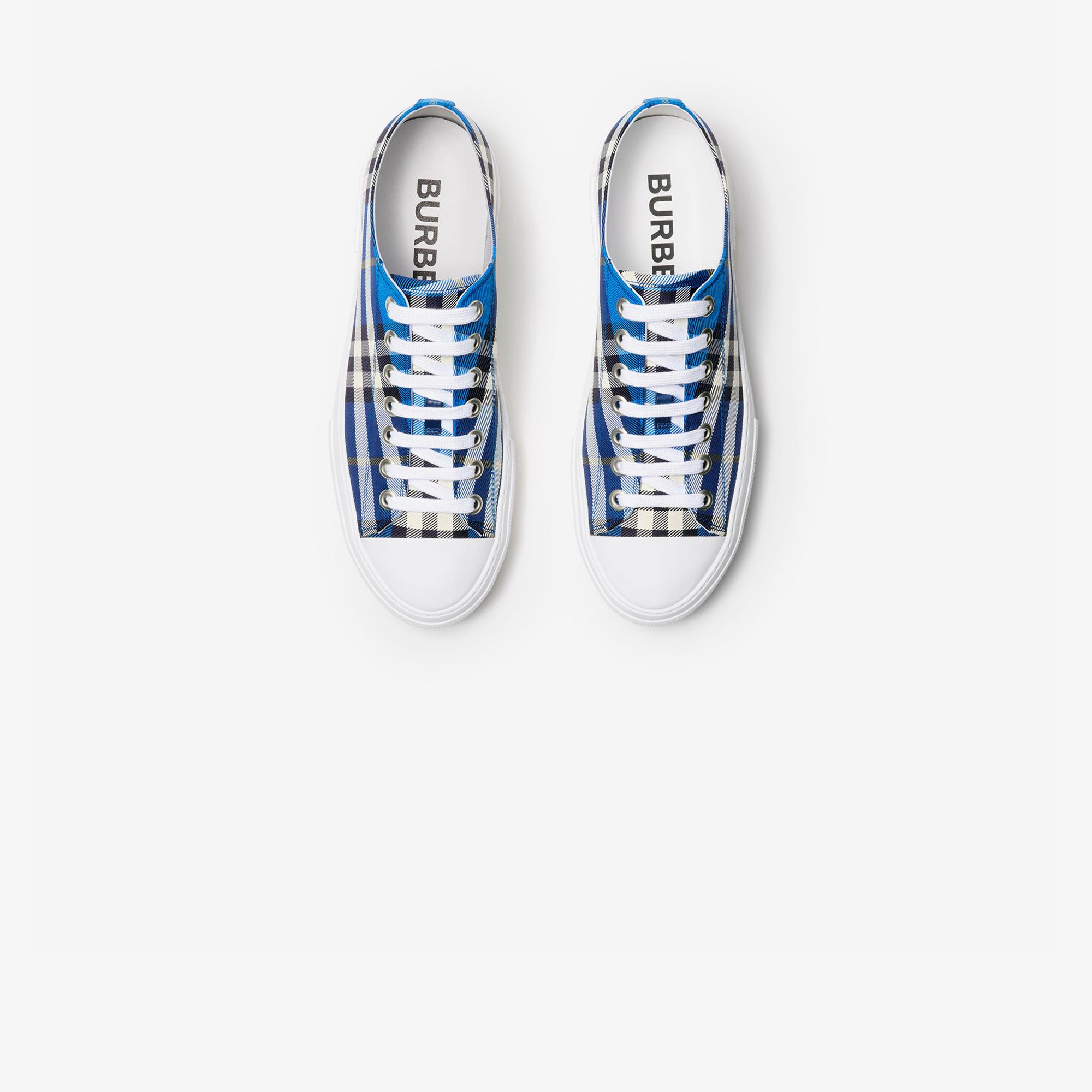 Burberry Check Erkek Mavi Sneaker