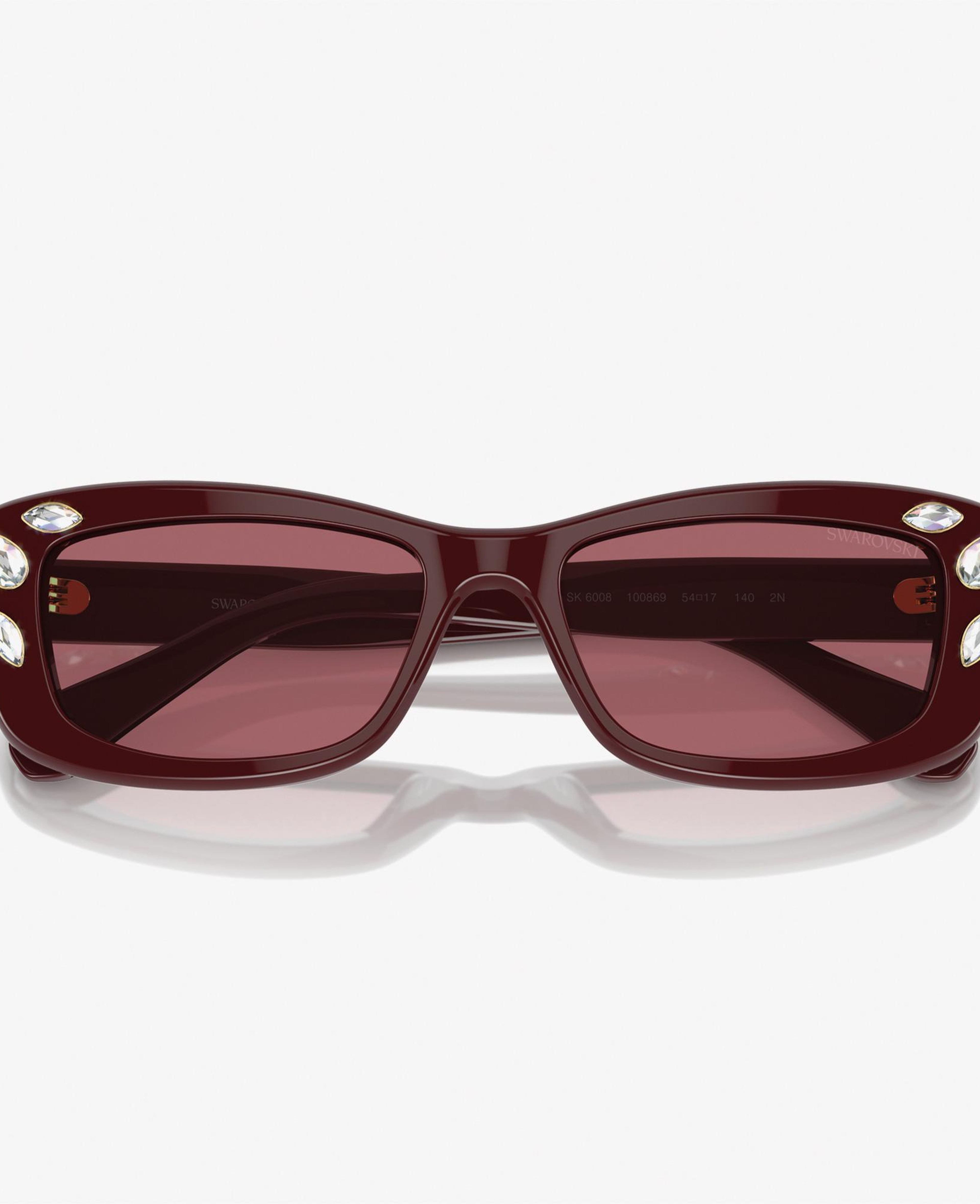 Swarovski 0SK6008 Acetate Kadın Bordo Güneş Gözlüğü
