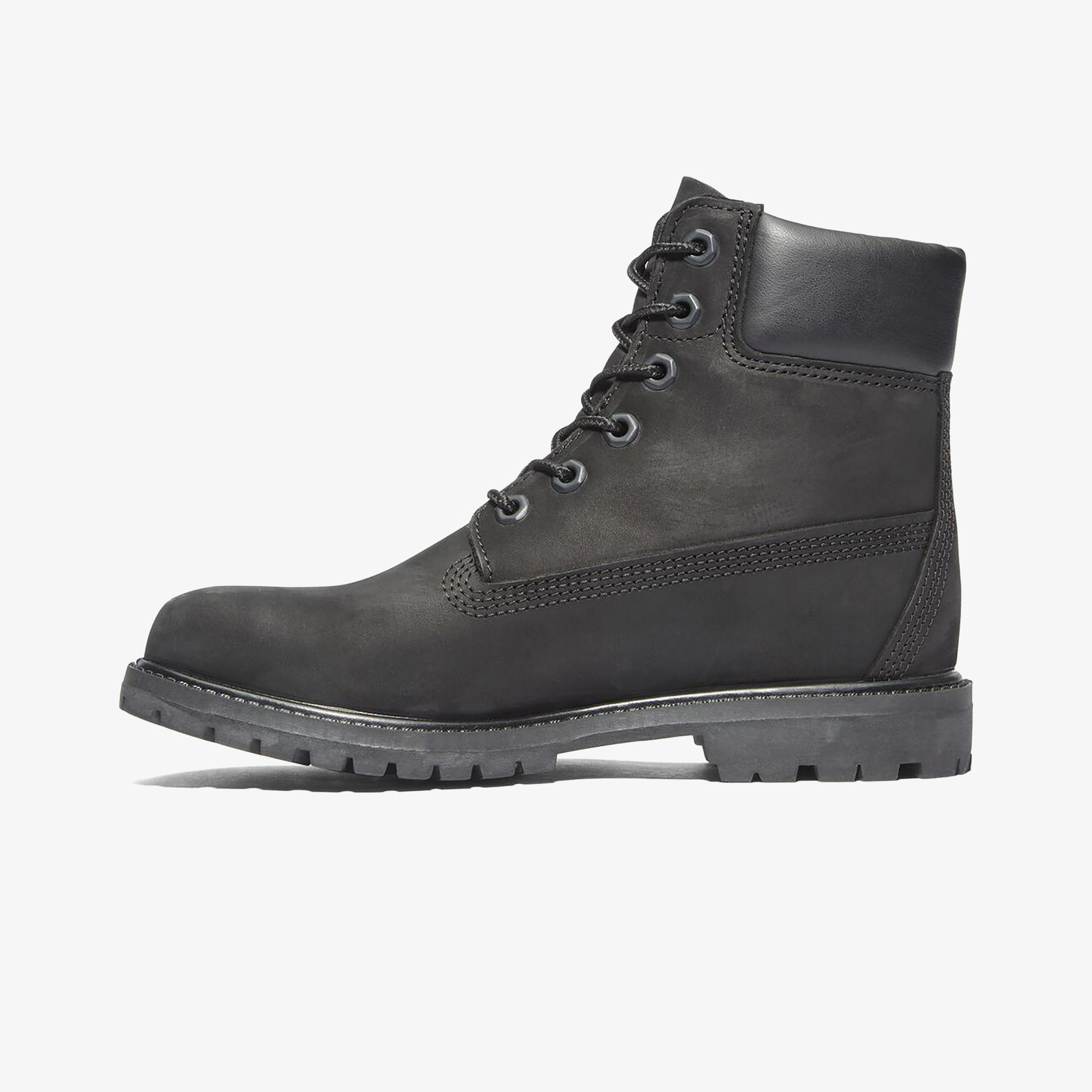 Timberland Premium 6 Inch Lace Up Kadın Siyah Bot