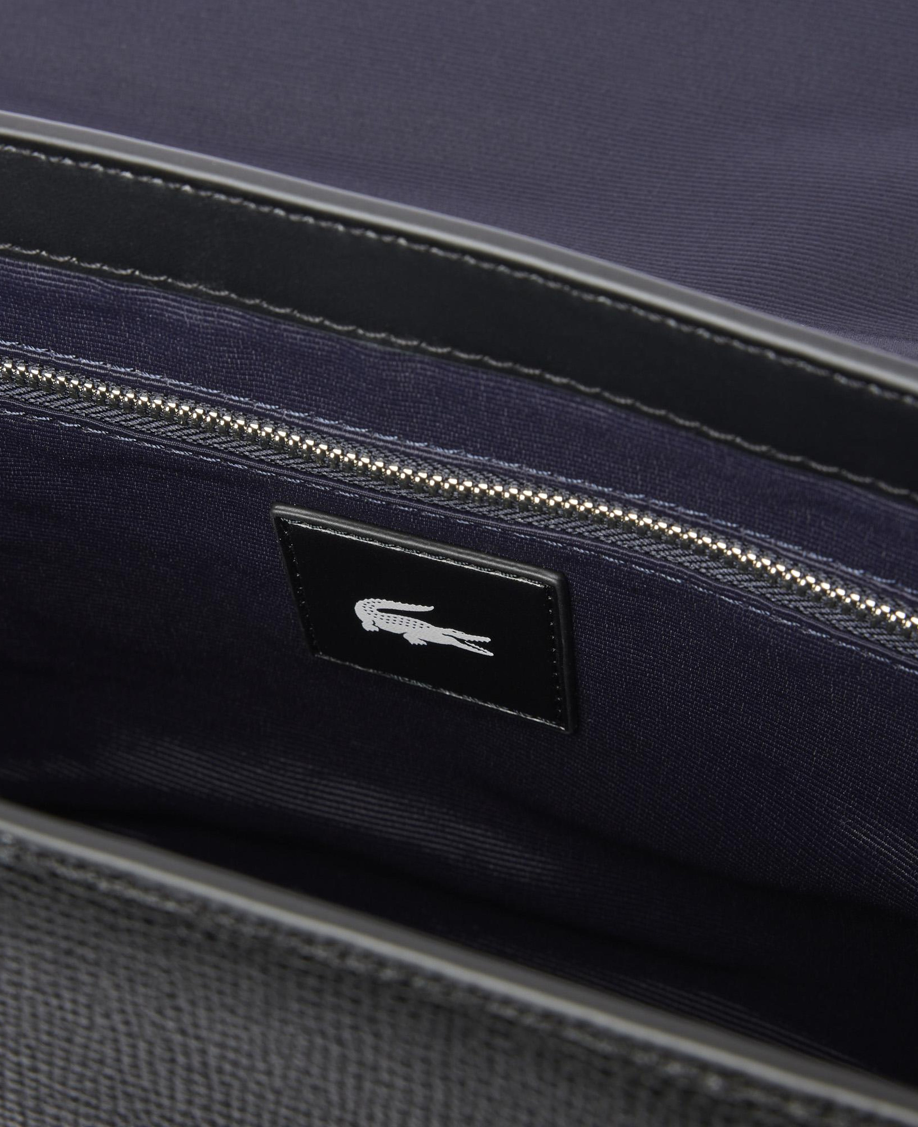 Lacoste Erkek Deri Siyah Omuz Çantası