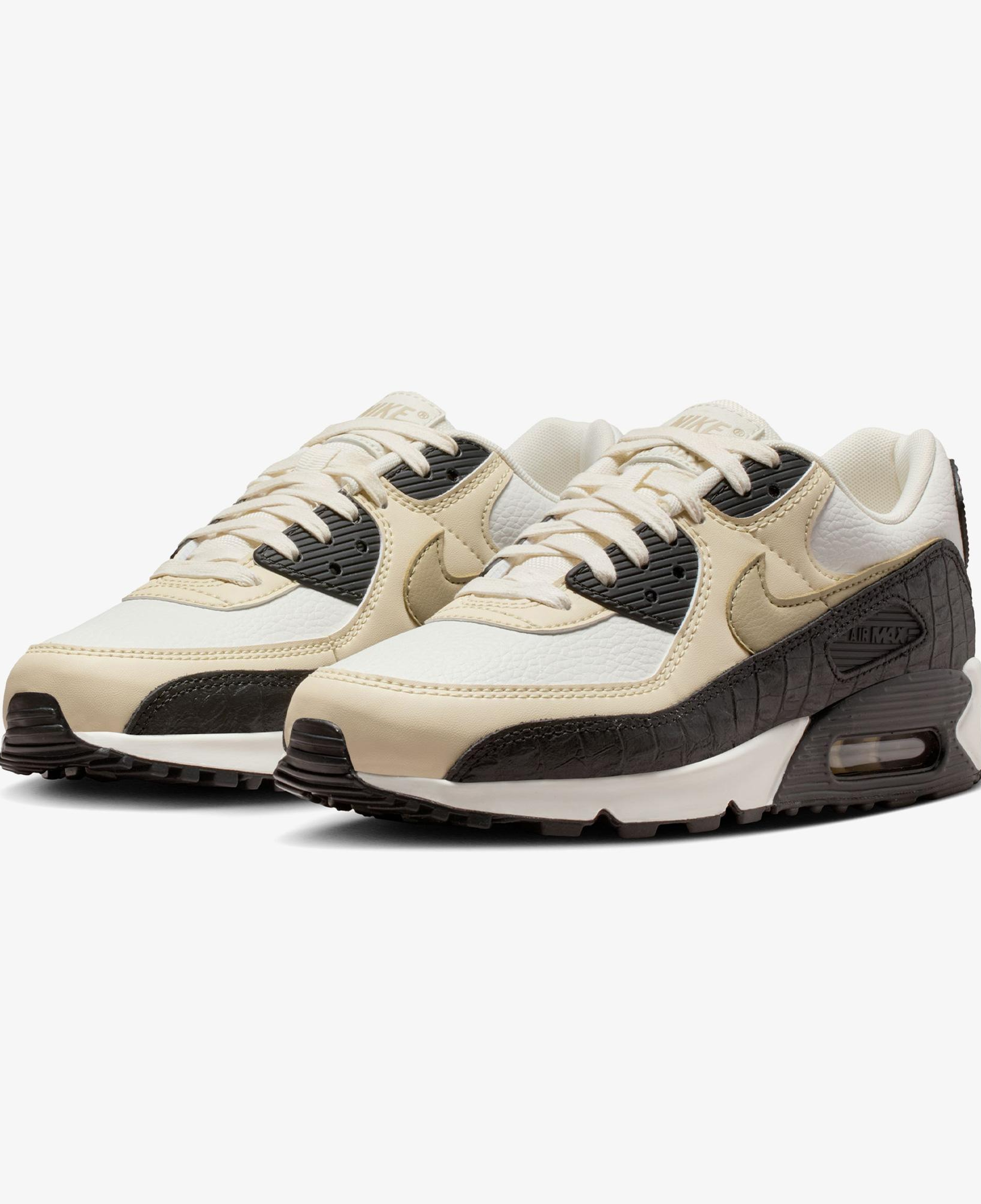 Nike Air Max 90 Kadın Krem Rengi Spor Ayakkabı