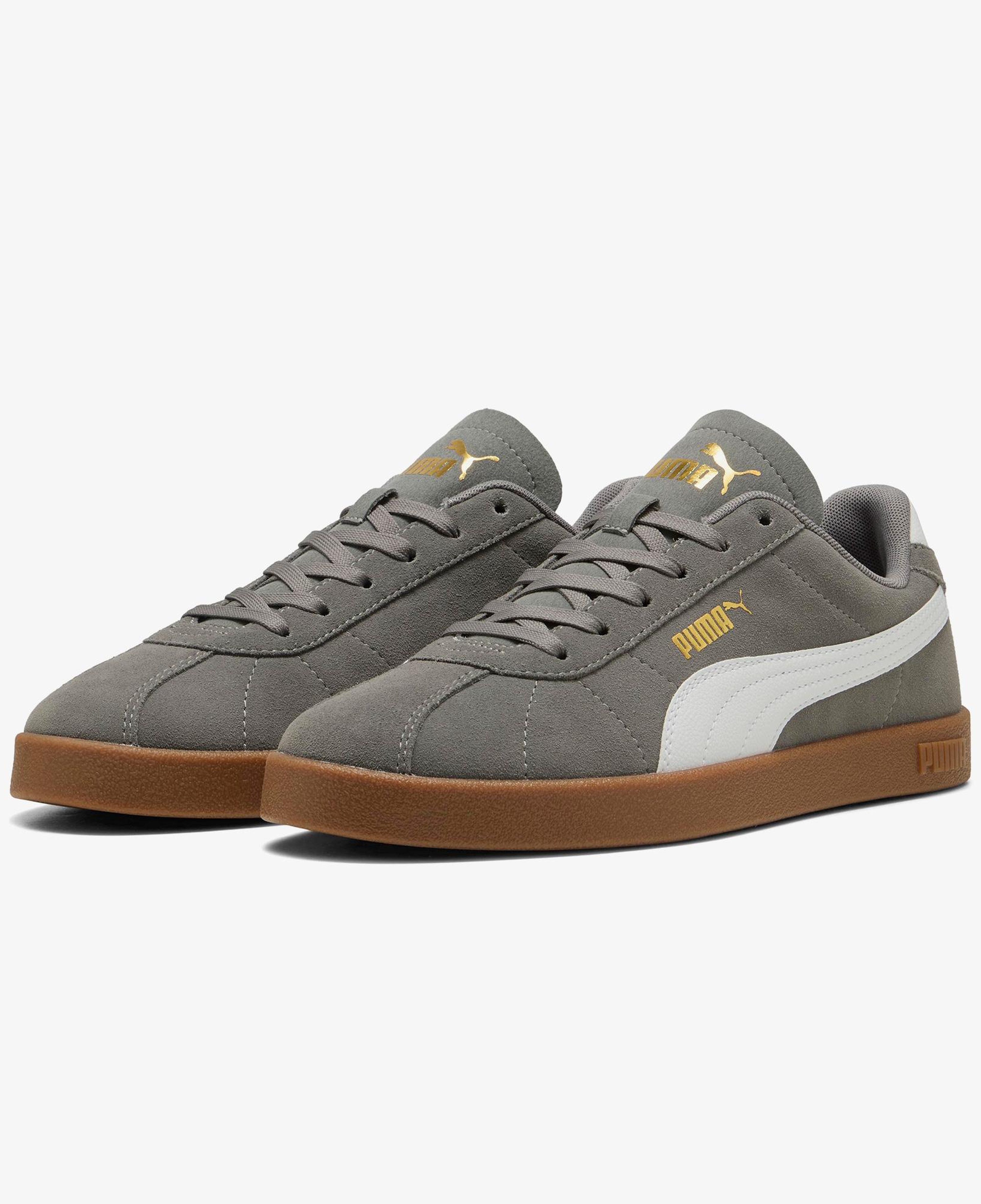Puma Club II Unisex Gri Spor Ayakkabı