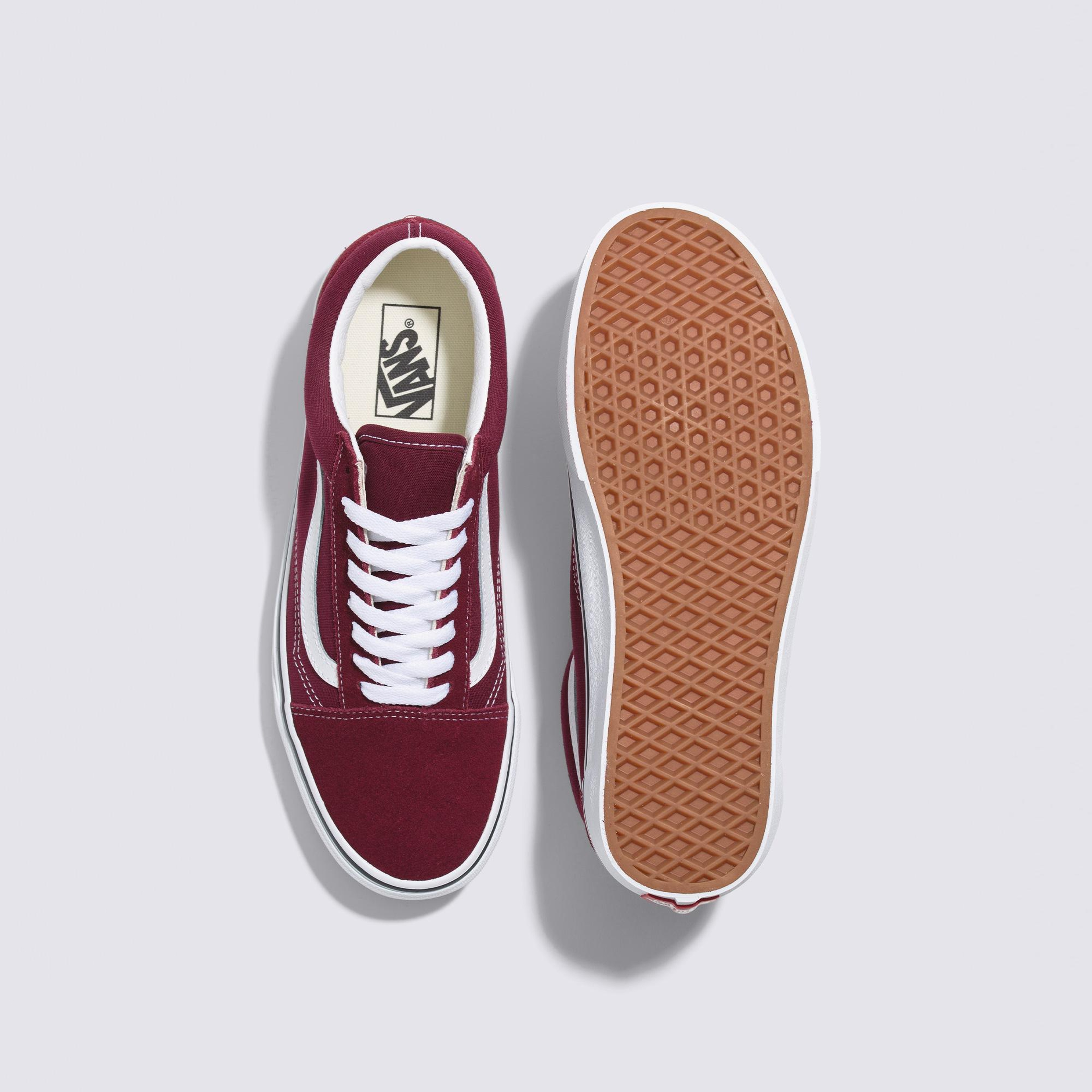 Vans UA Old Skool Unisex Bordo Sneaker