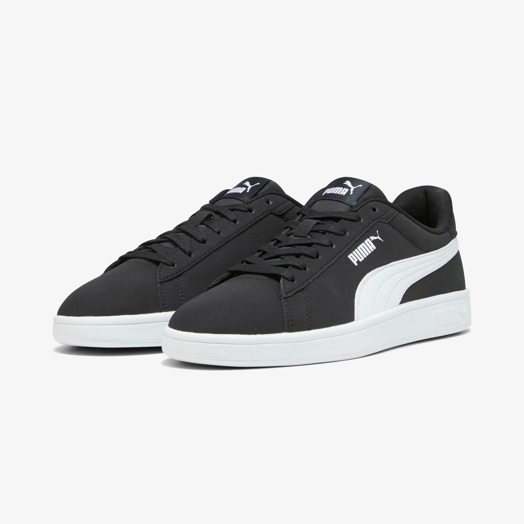 Puma Smash 3.0 Buck Unisex Siyah Spor Ayakkabı