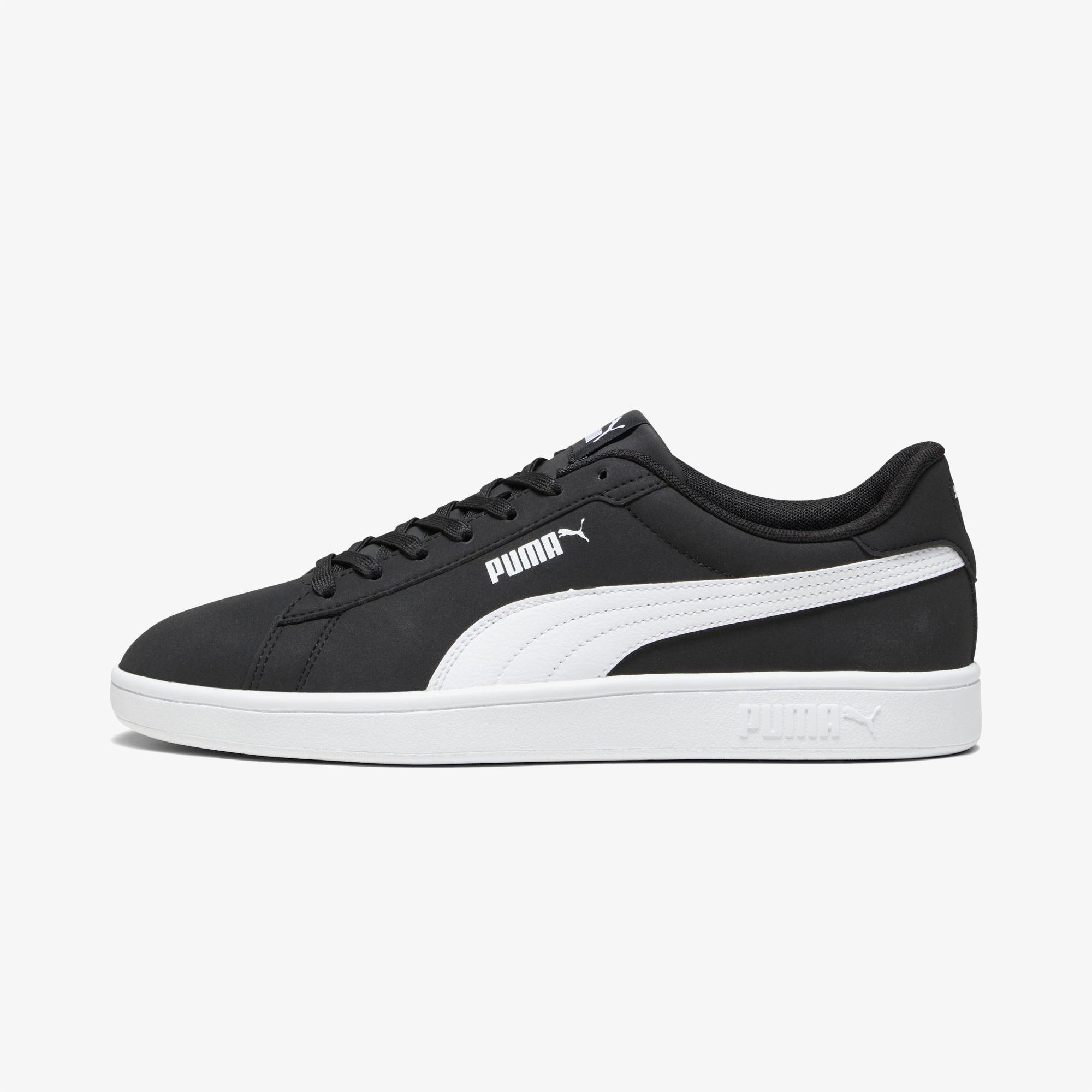 Puma Smash 3.0 Buck Unisex Siyah Spor Ayakkabı