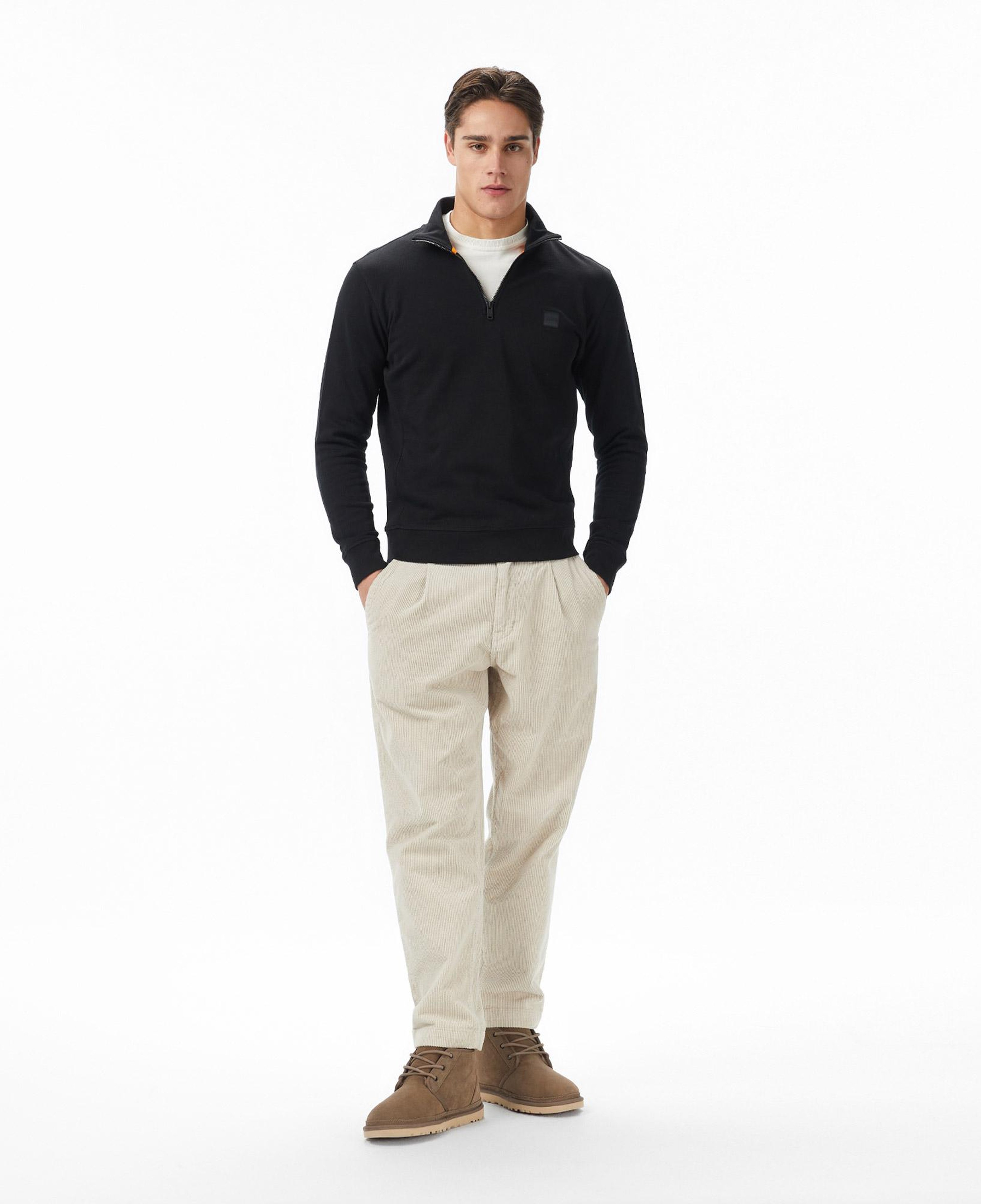 Boss Zetrust Erkek Siyah Sweatshirt