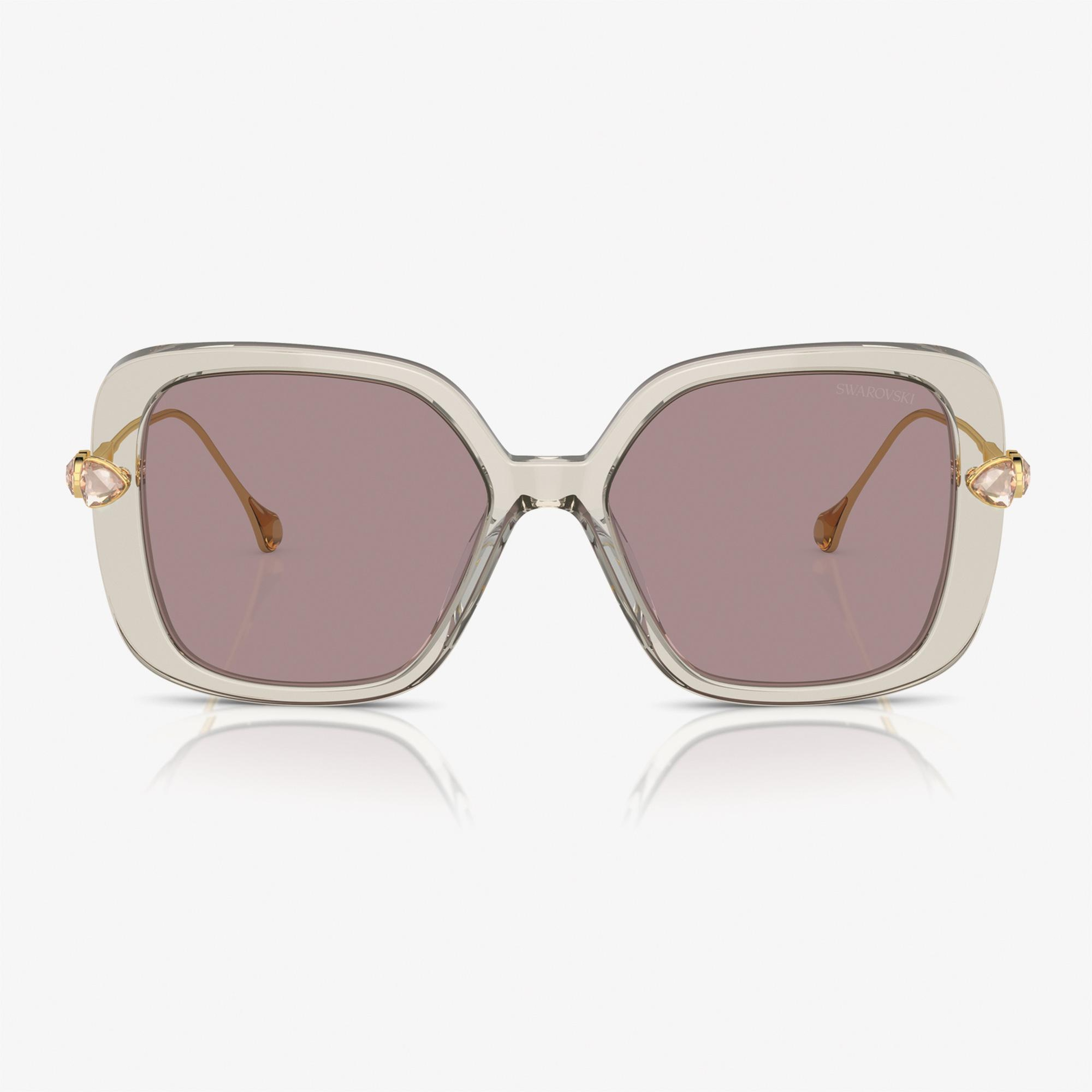 Swarovski 0SK6011 Acetate Kadın Kahverengi Güneş Gözlüğü