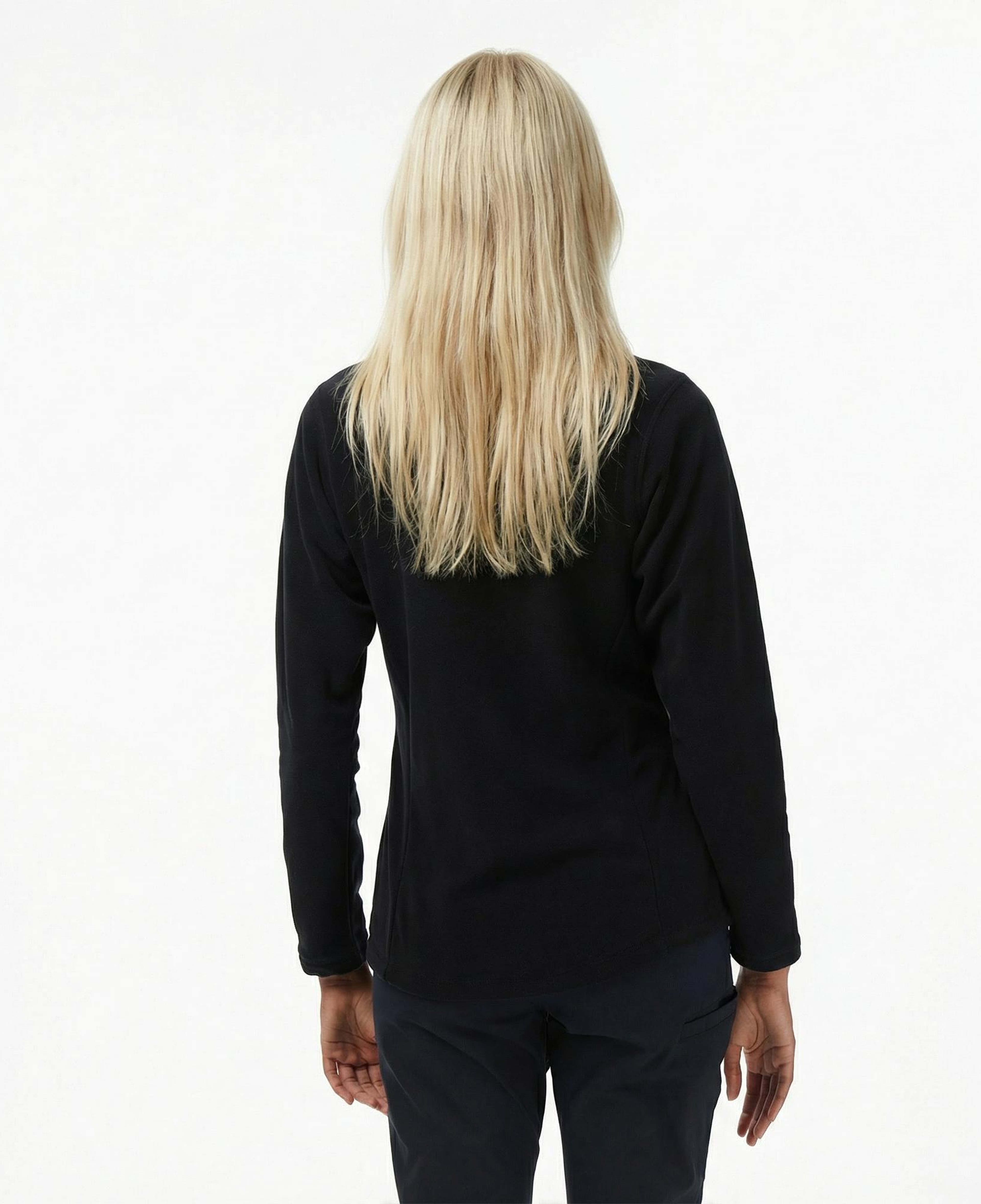 Helly Hansen Fullzip Polar Kadın Siyah Ceket