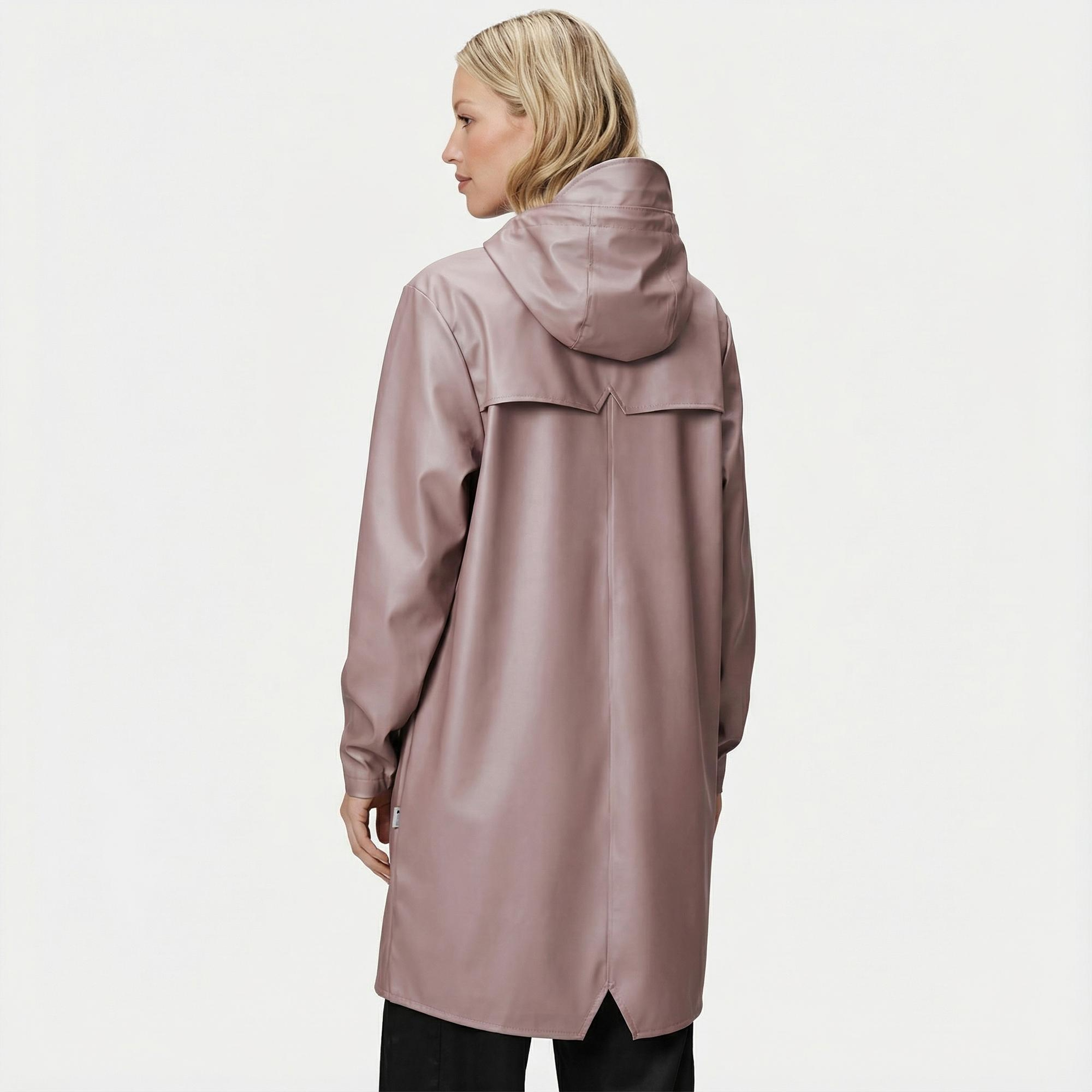 Rains Long Jacket W3 Unisex Kahverengi Yağmurluk