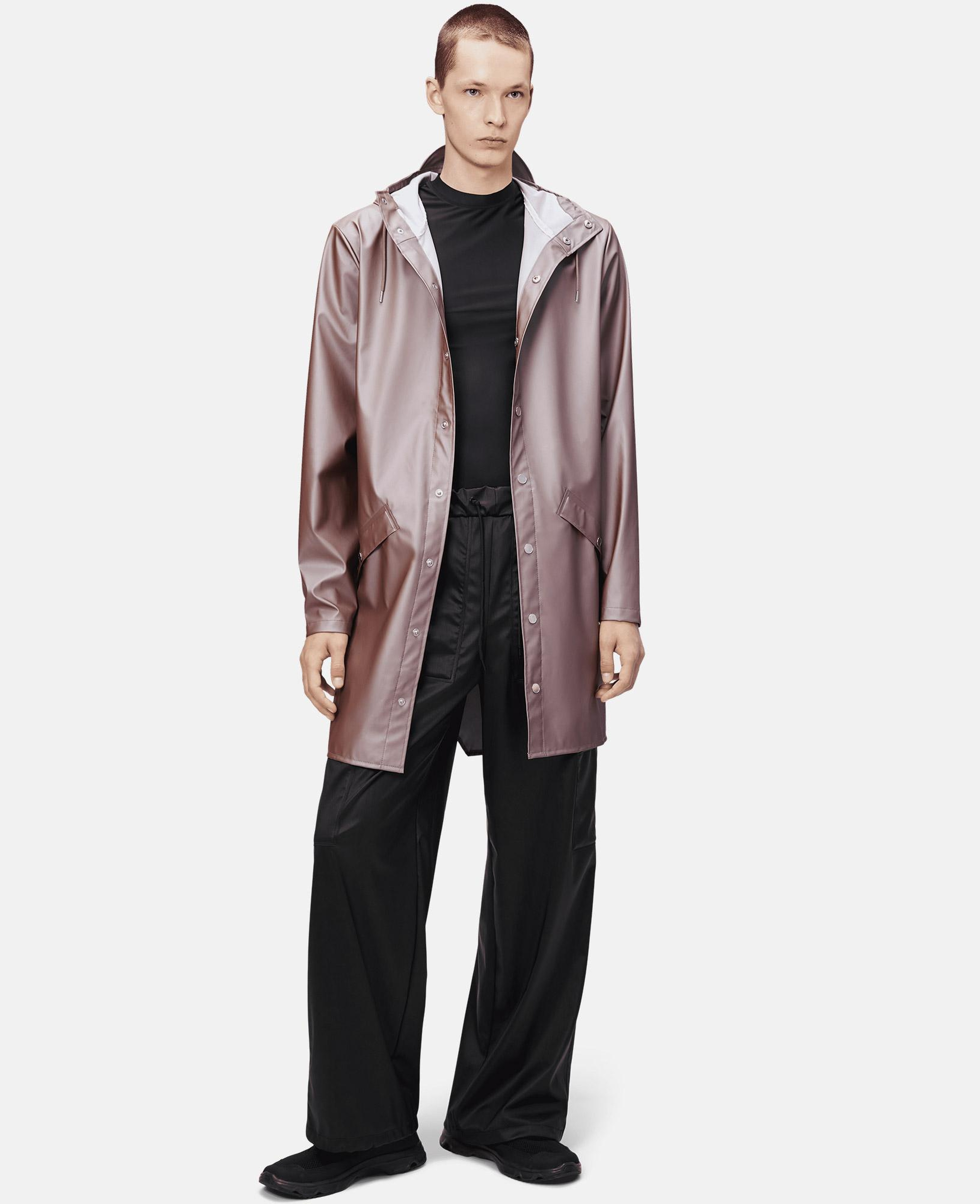 Rains Long Jacket W3 Unisex Kahverengi Yağmurluk